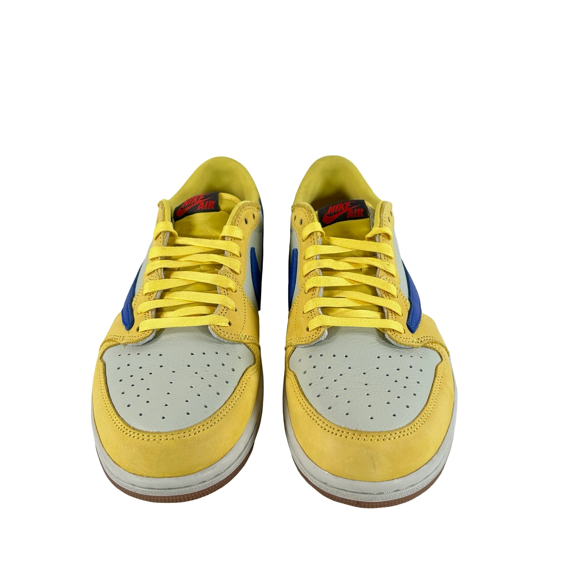 DZ4137 700 Jordan 1 Retro Low OG SP Travis Scott Canary (Women's) [USED] - 11.5 W (Used2) - Image 2