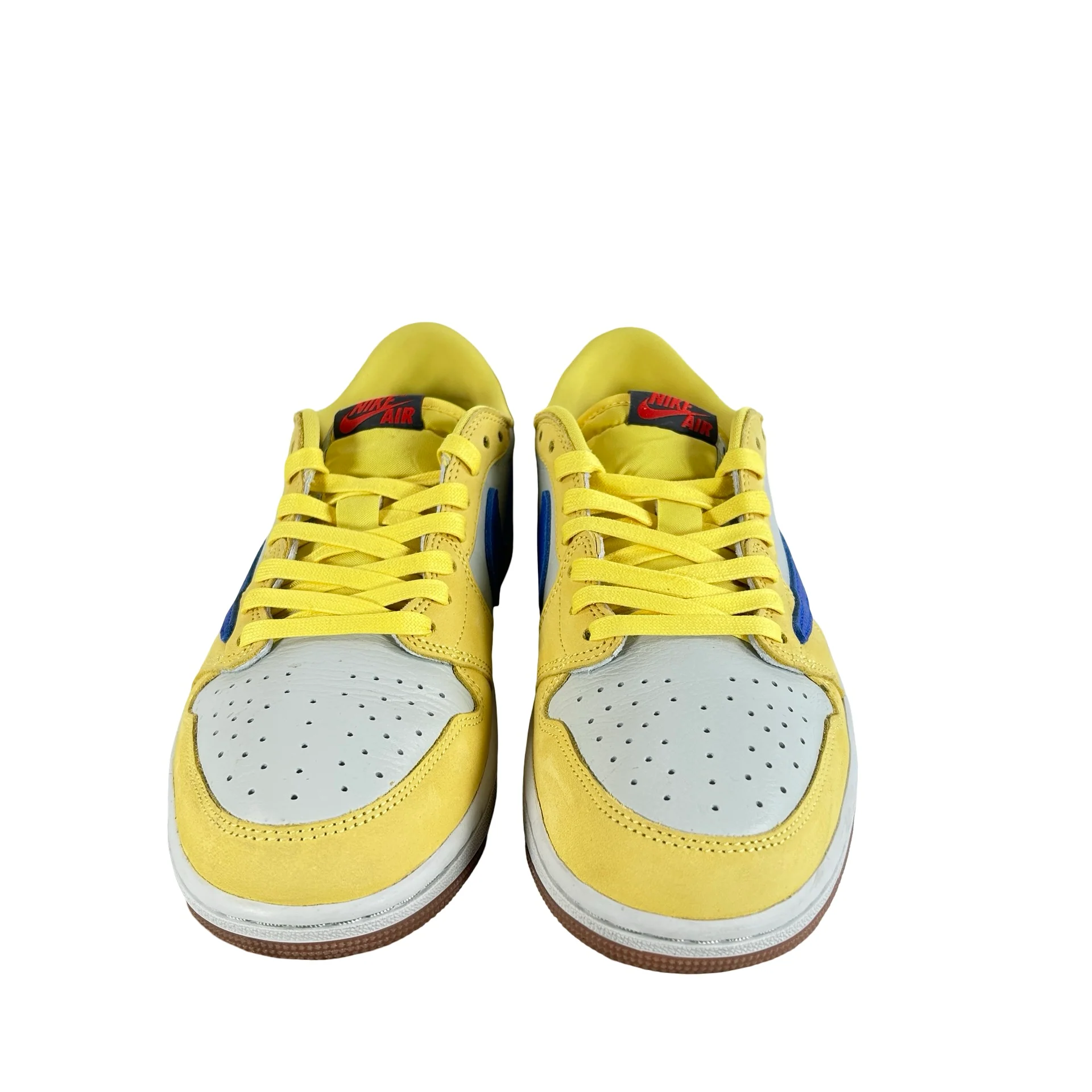 DZ4137 700 Jordan 1 Retro Low OG SP Travis Scott Canary (Women's) [USED] - 11 W (Used3) - Image 3