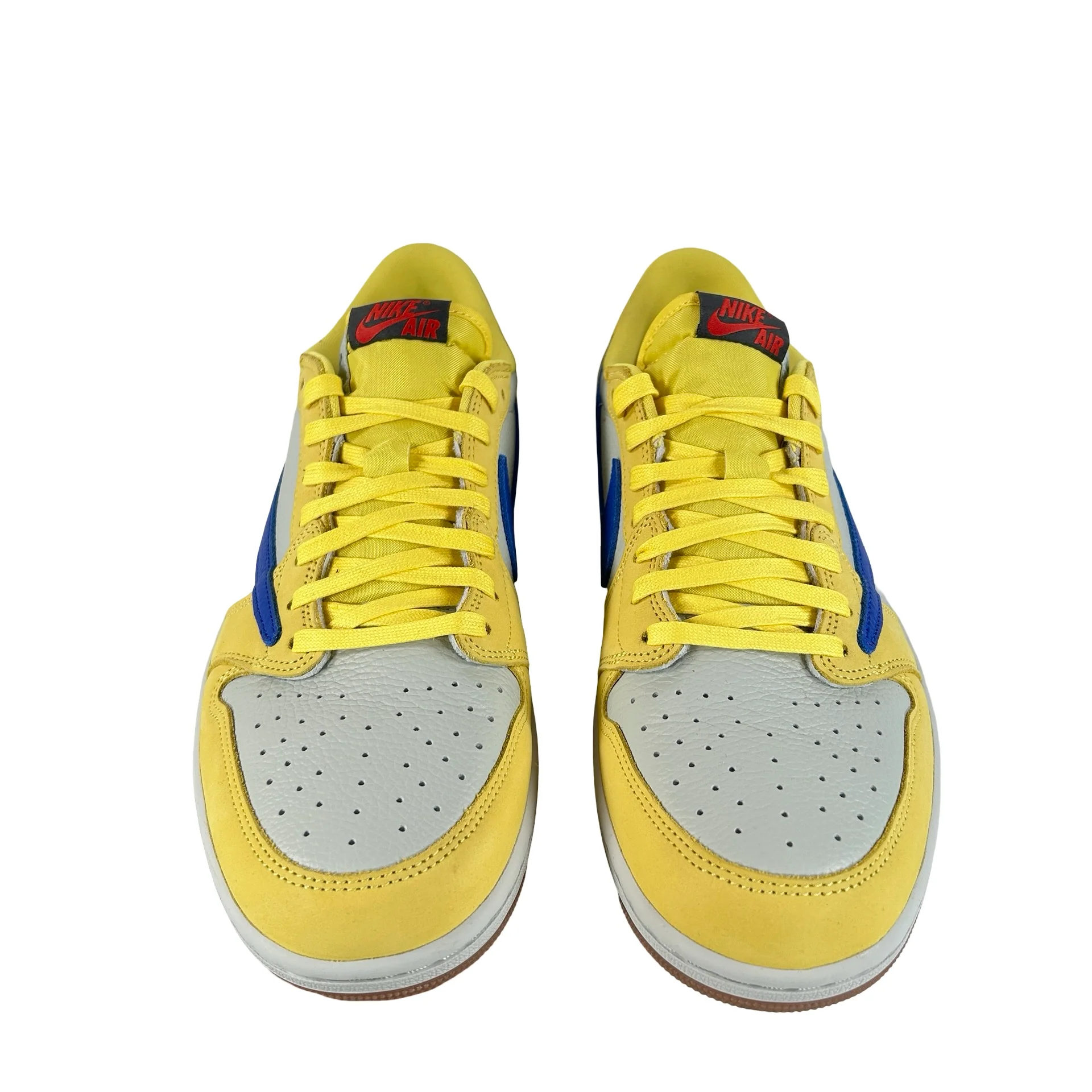 DZ4137 700 Jordan 1 Retro Low OG SP Travis Scott Canary (Women's) [USED] - 12.5 W (Used2) - Image 2