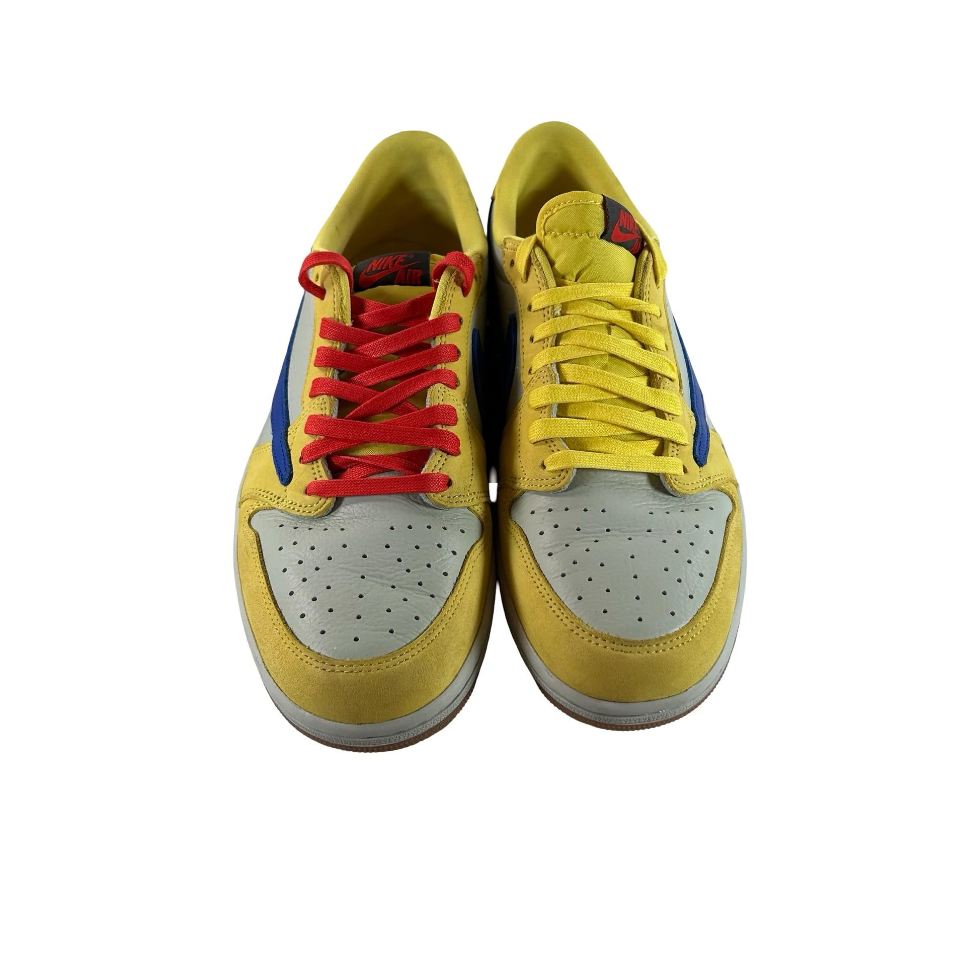 DZ4137 700 Jordan 1 Retro Low OG SP Travis Scott Canary (Women's) [USED] - 12 W (Used4) - Image 2