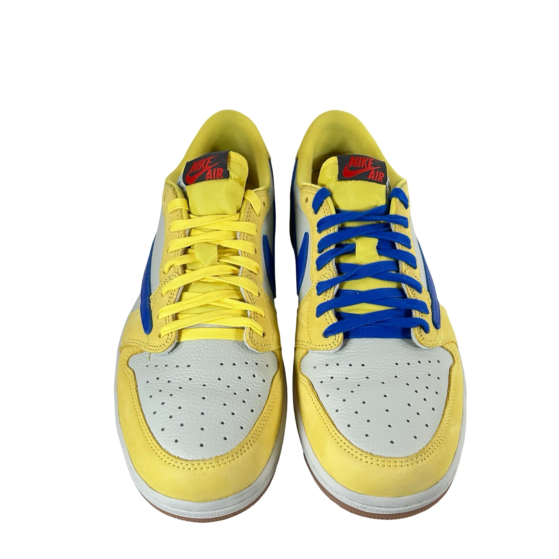 DZ4137 700 Jordan 1 Retro Low OG SP Travis Scott Canary (Women's) [USED] - 13 W (Used) - Image 2