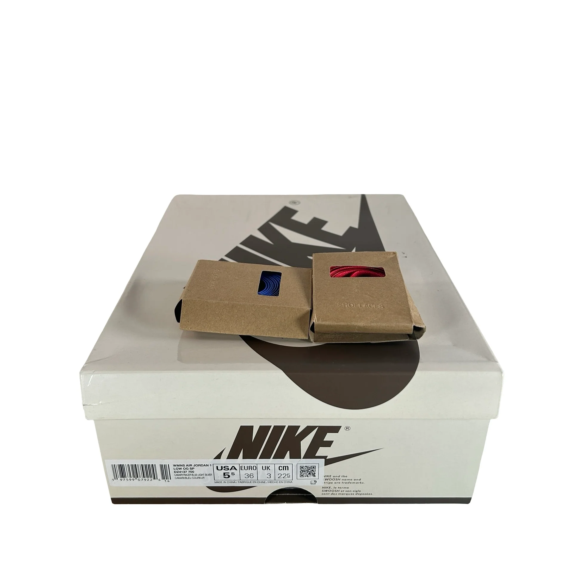 DZ4137 700 Jordan 1 Retro Low OG SP Travis Scott Canary (Women's) [USED] - 5.5 W (Used) - Image 7