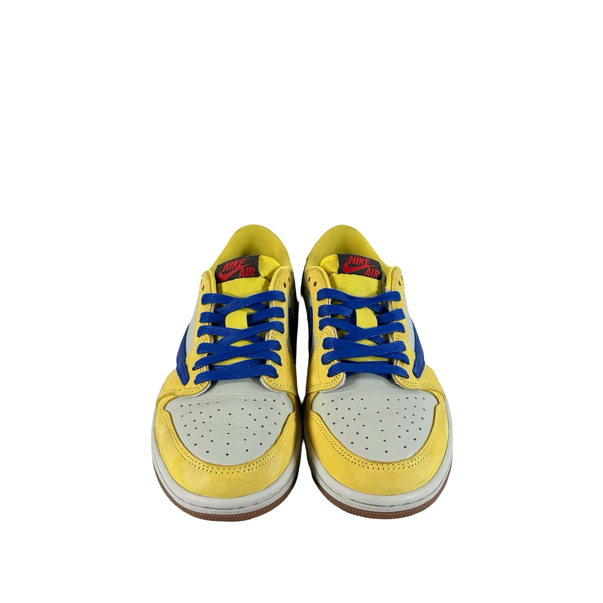 DZ4137 700 Jordan 1 Retro Low OG SP Travis Scott Canary (Women's) [USED] - 8.5 W (Used3) - Image 2