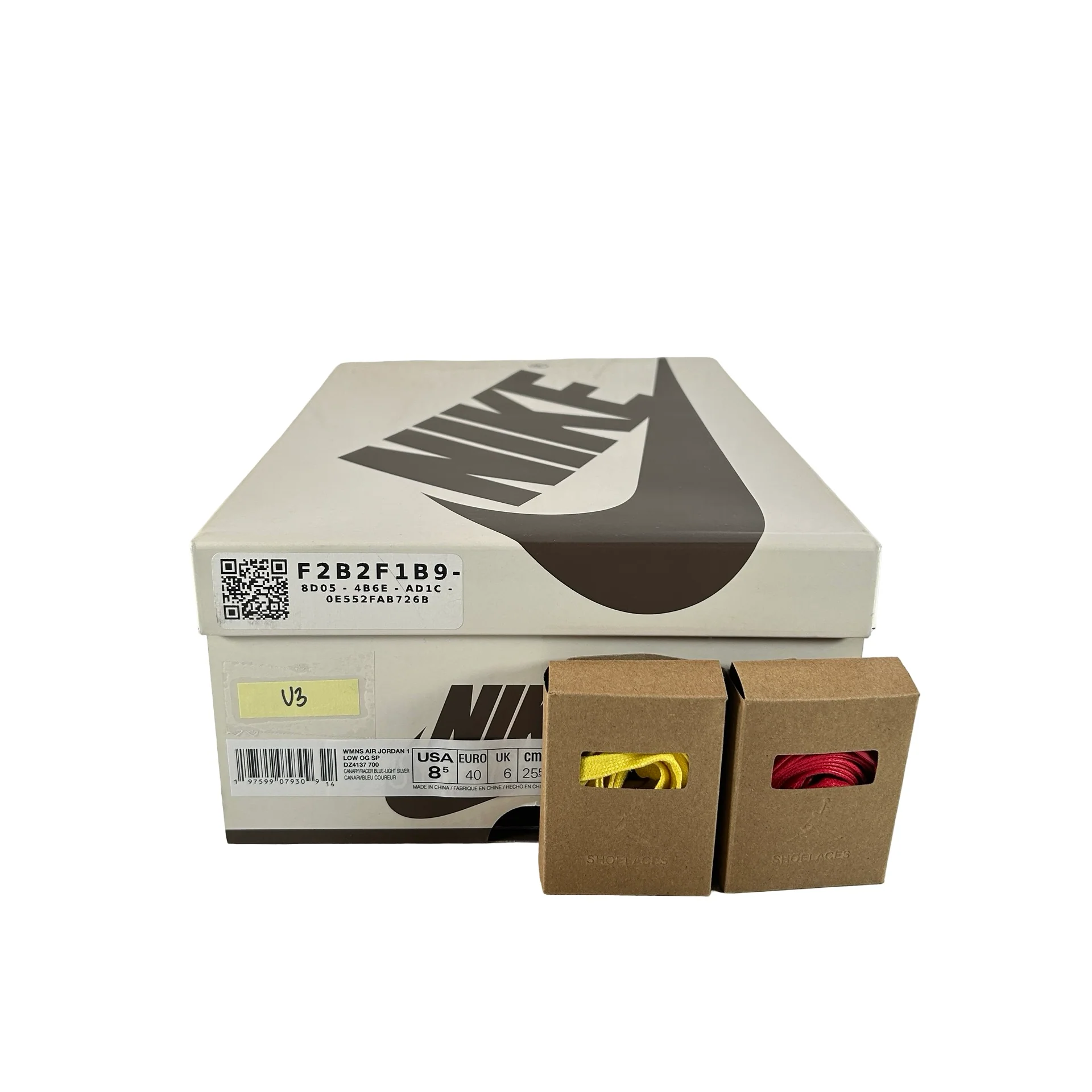 DZ4137 700 Jordan 1 Retro Low OG SP Travis Scott Canary (Women's) [USED] - 8.5 W (Used3) - Image 7