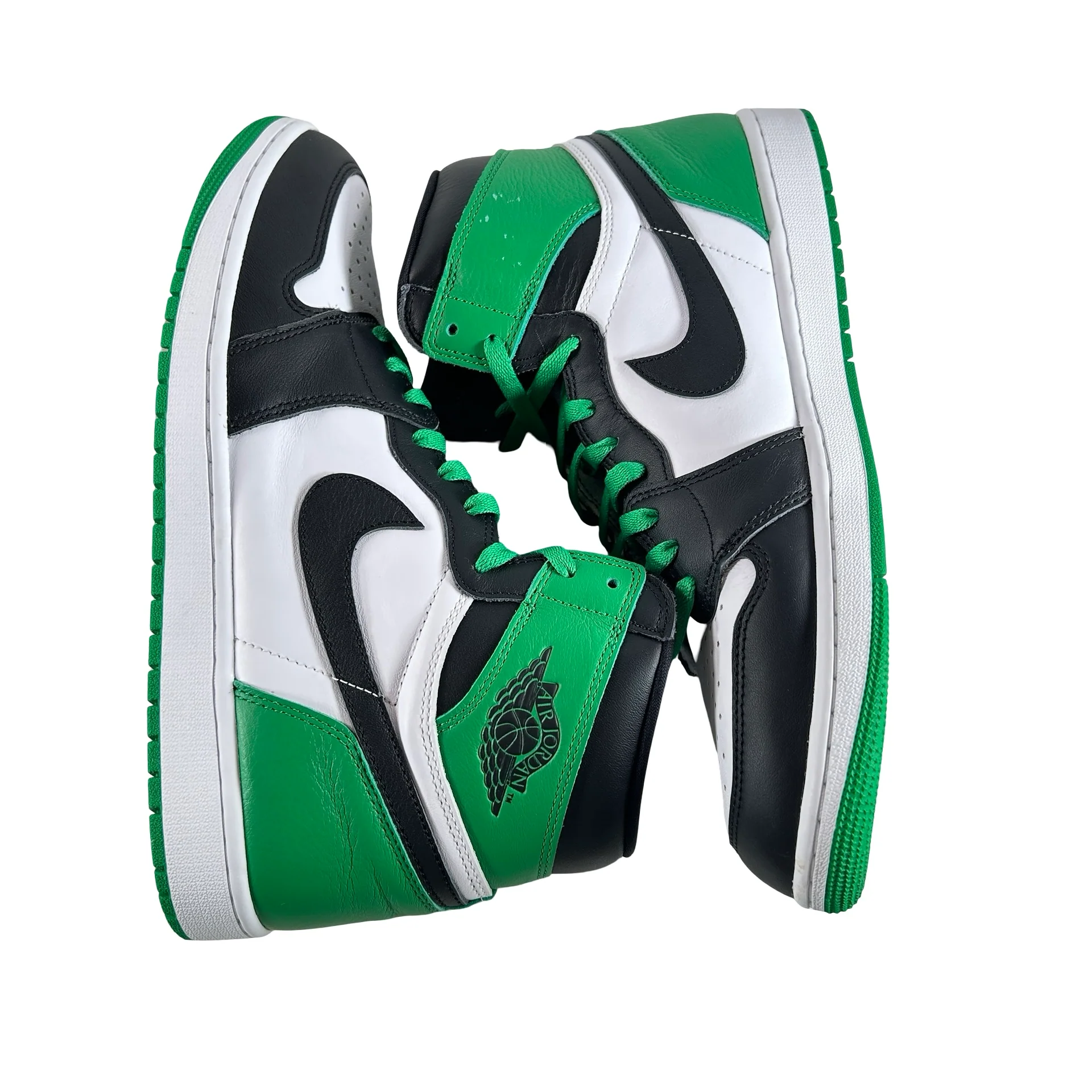 DZ5485 031 Jordan 1 Retro High OG Lucky Green [USED] - 14 M (Used) - Image 4