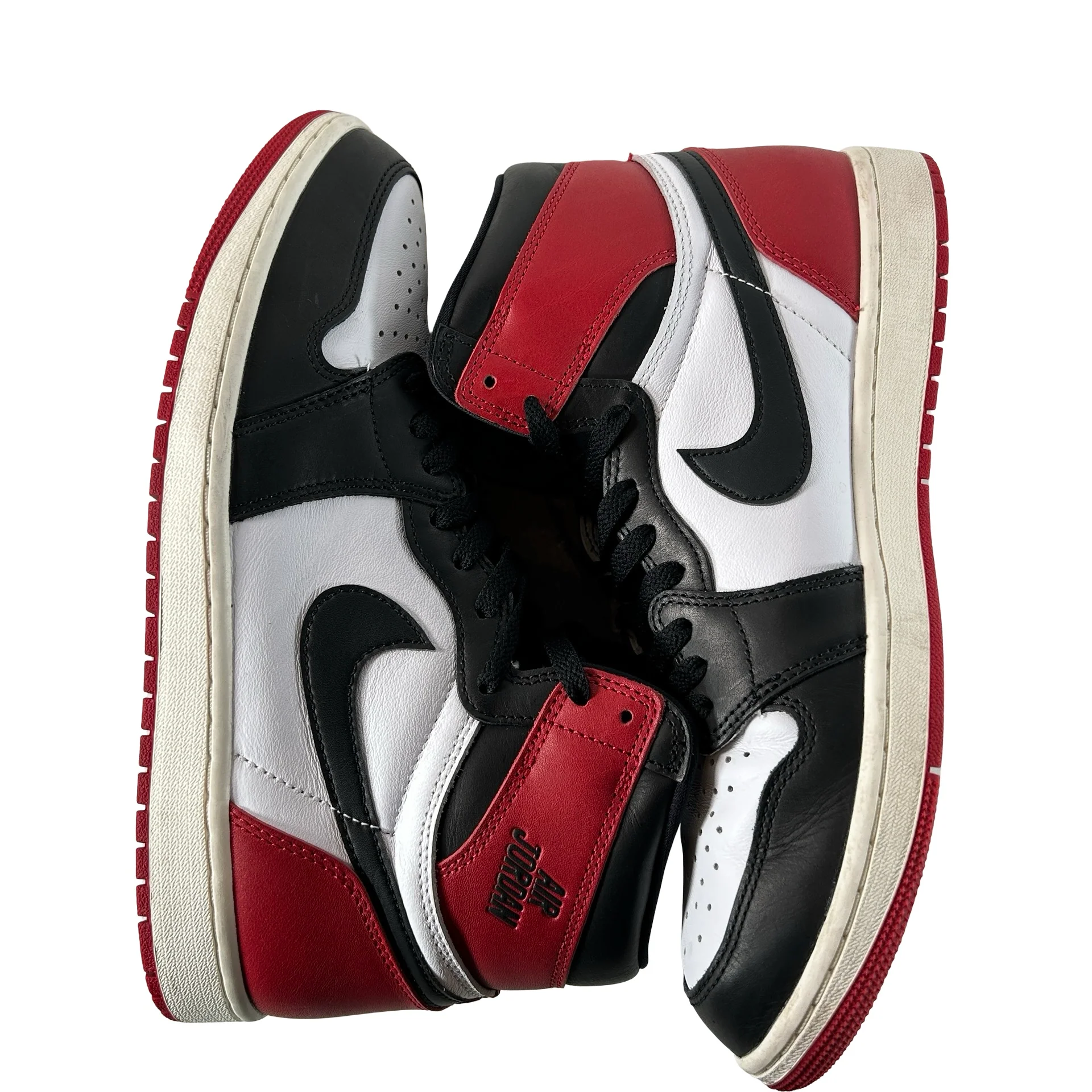 DZ5485 106 Air Jordan 1 High OG Black Toe Reimagined [USED] - 11.5 M (Used2) - Image 4