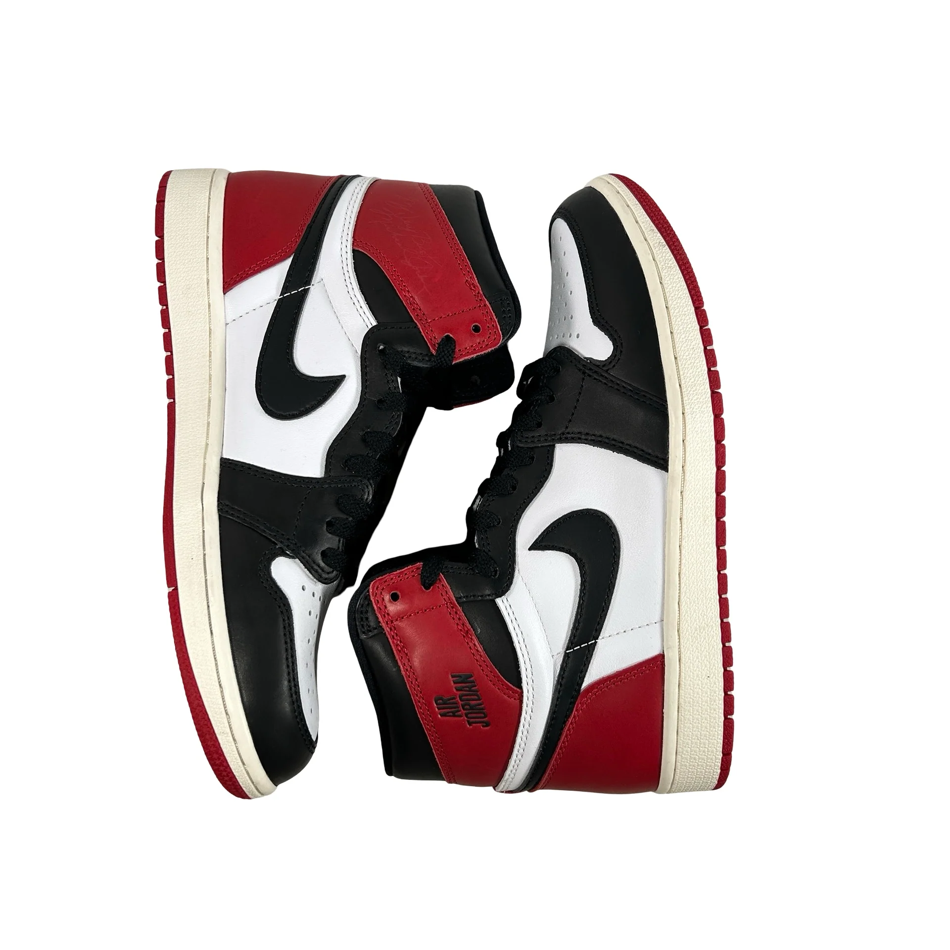 DZ5485 106 Air Jordan 1 High OG Black Toe Reimagined [USED] - 8.5 M (Used5) - Image 5