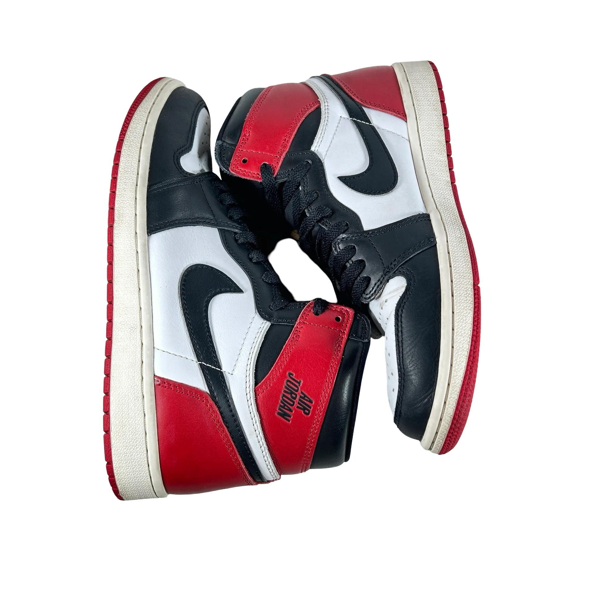 DZ5485 106 Air Jordan 1 High OG Black Toe Reimagined [USED] - 8.5 M (Used7) - Image 4