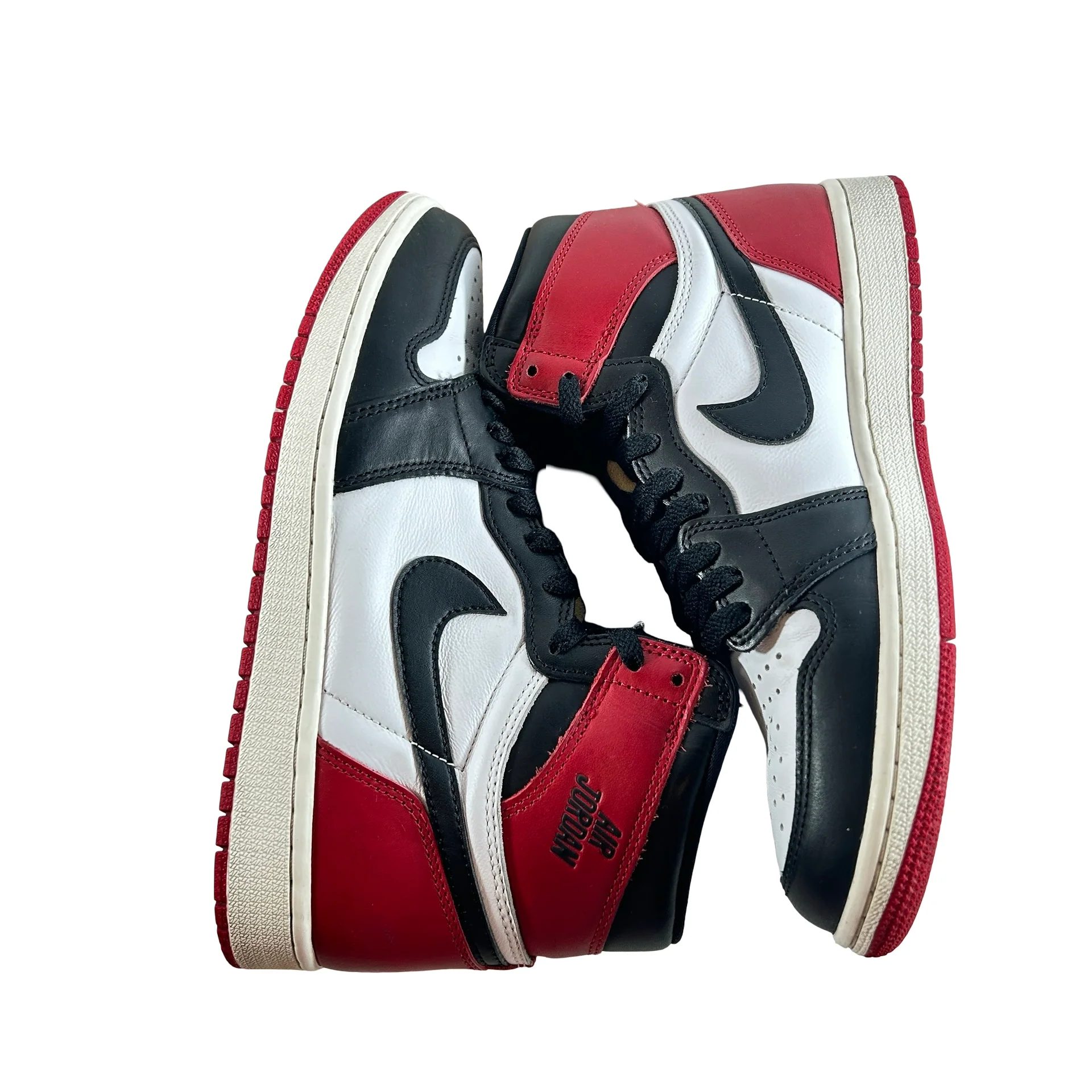 DZ5485 106 Air Jordan 1 High OG Black Toe Reimagined [USED] - 8.5 M (Used8) - Image 5