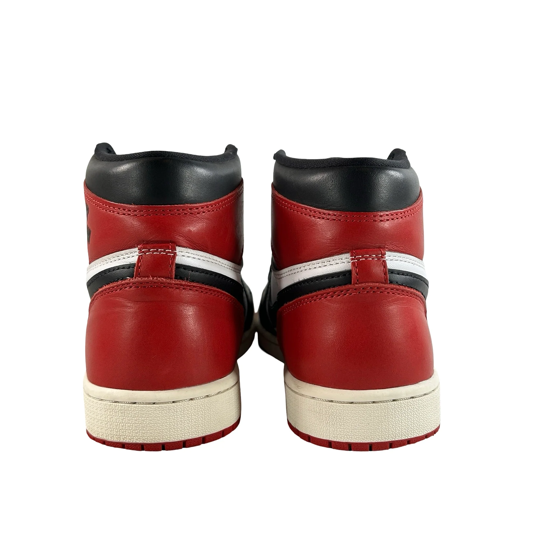 DZ5485 106 Air Jordan 1 High OG Black Toe Reimagined [USED] - 9 M (Used) (No Box) - Image 3