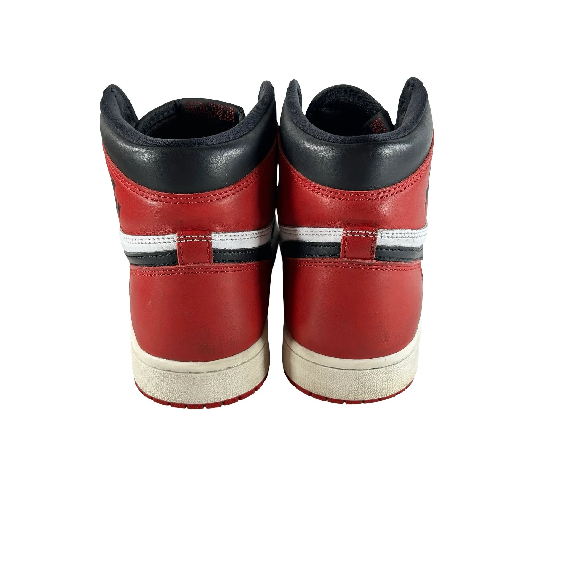 DZ5485 106 Jordan 1 Retro High OG Black Toe Reimagined [USED] - 10 M (Used11) - Image 3