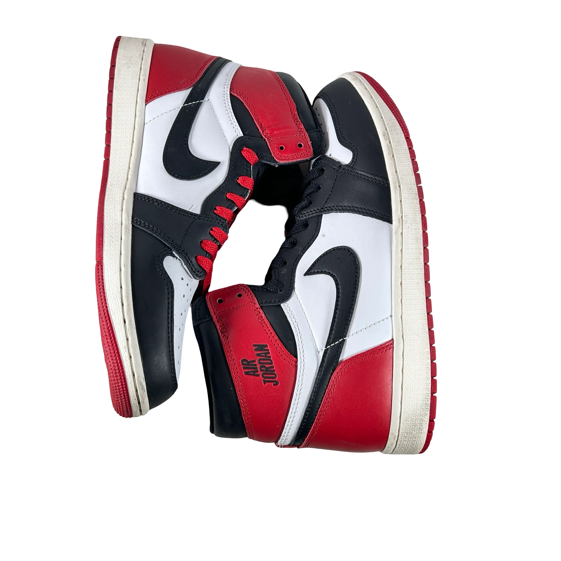 DZ5485 106 Jordan 1 Retro High OG Black Toe Reimagined [USED] - 10 M (Used12) - Image 5