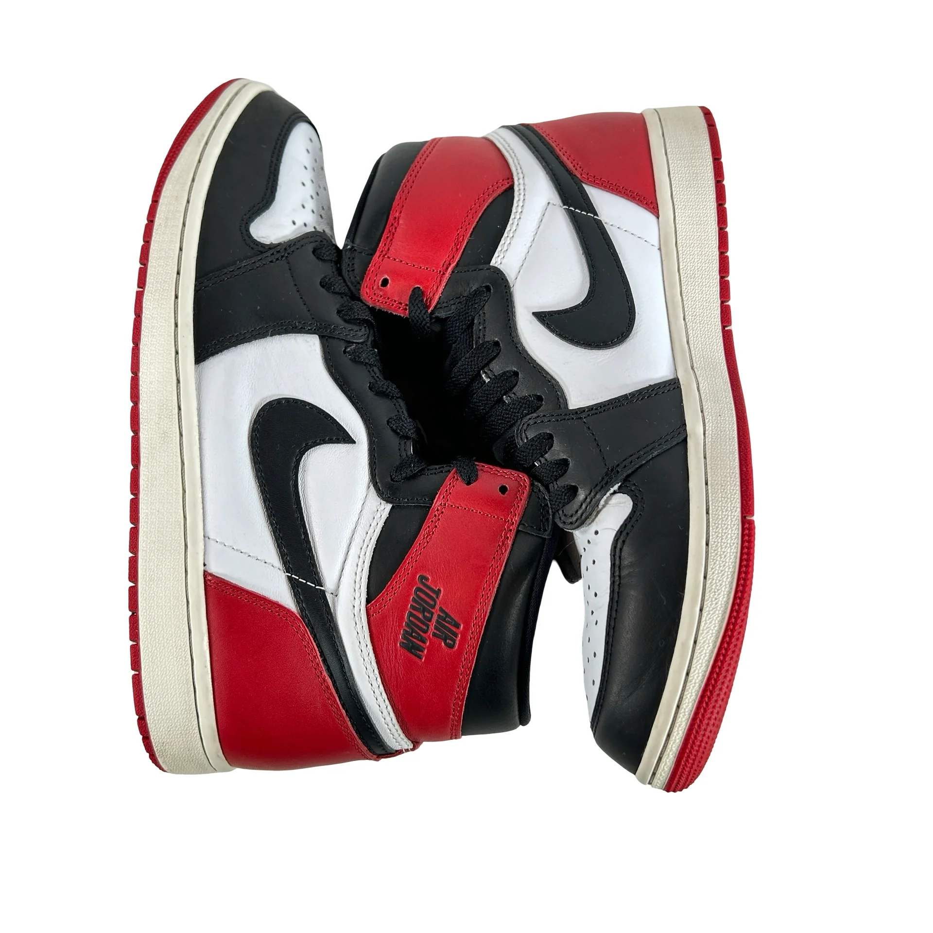 DZ5485 106 Jordan 1 Retro High OG Black Toe Reimagined [USED] - 10 M (Used13) - Image 4
