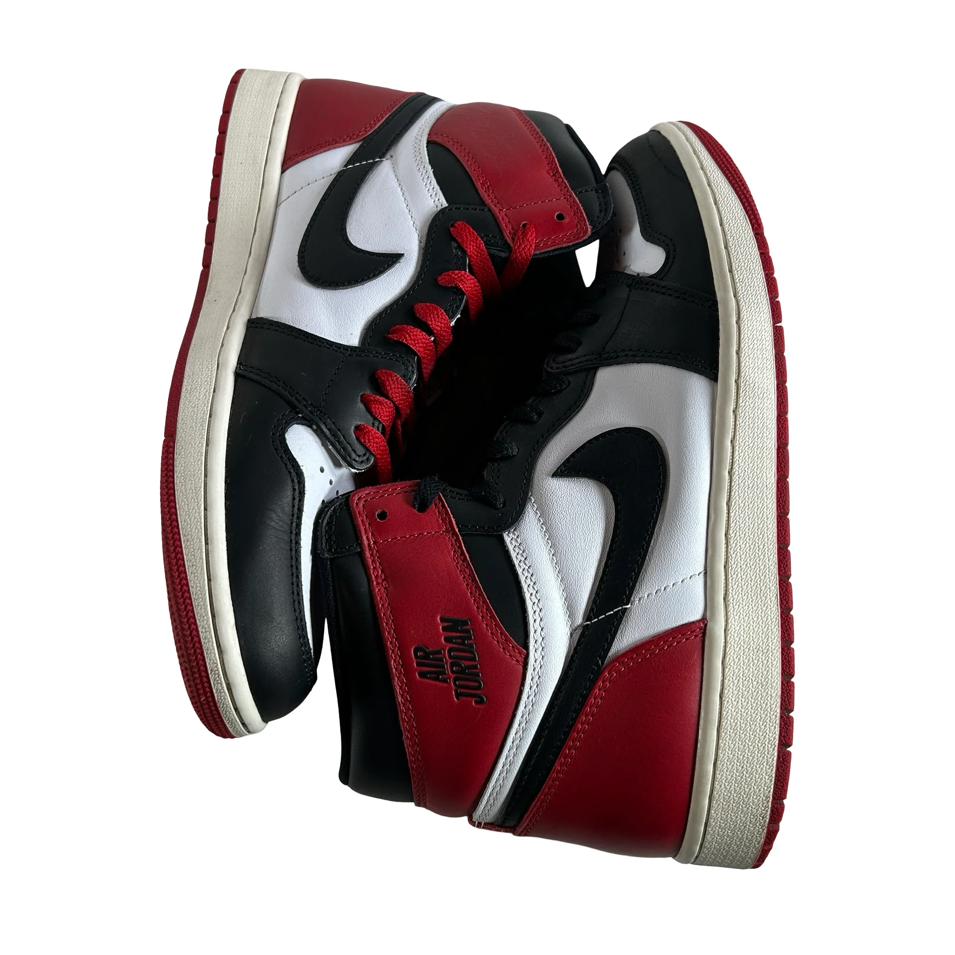 DZ5485 106 Jordan 1 Retro High OG Black Toe Reimagined [USED] - 10 M (Used14) - Image 5