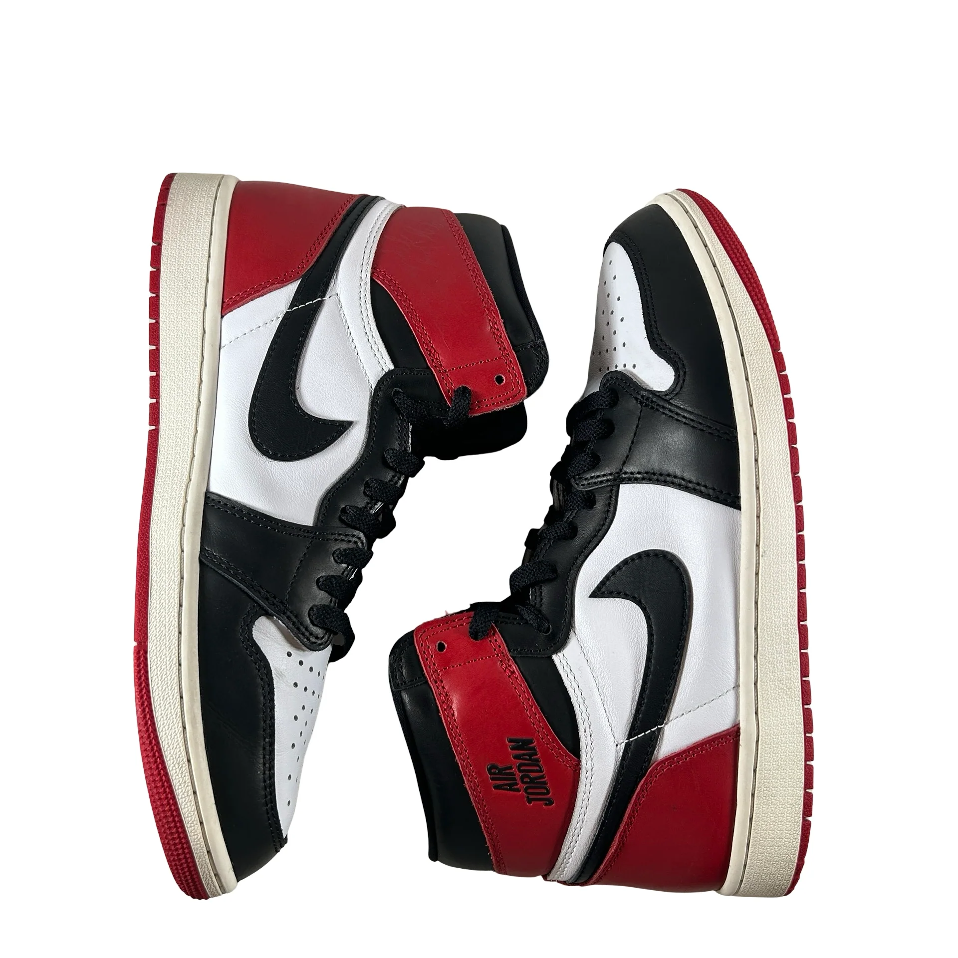 DZ5485 106 Jordan 1 Retro High OG Black Toe Reimagined [USED] - 10 M (Used5) - Image 5