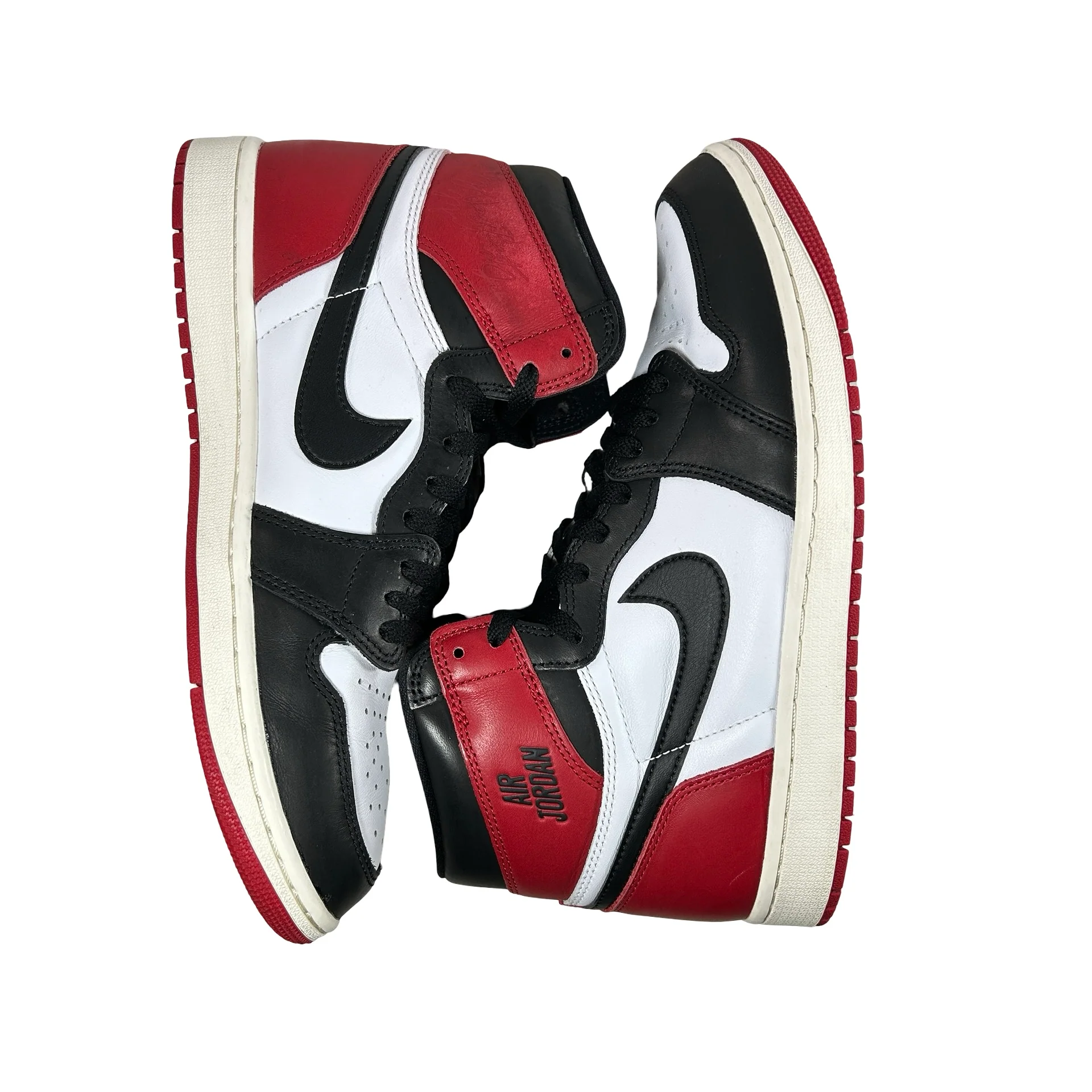 DZ5485 106 Jordan 1 Retro High OG Black Toe Reimagined [USED] - 10 M (Used8) - Image 5