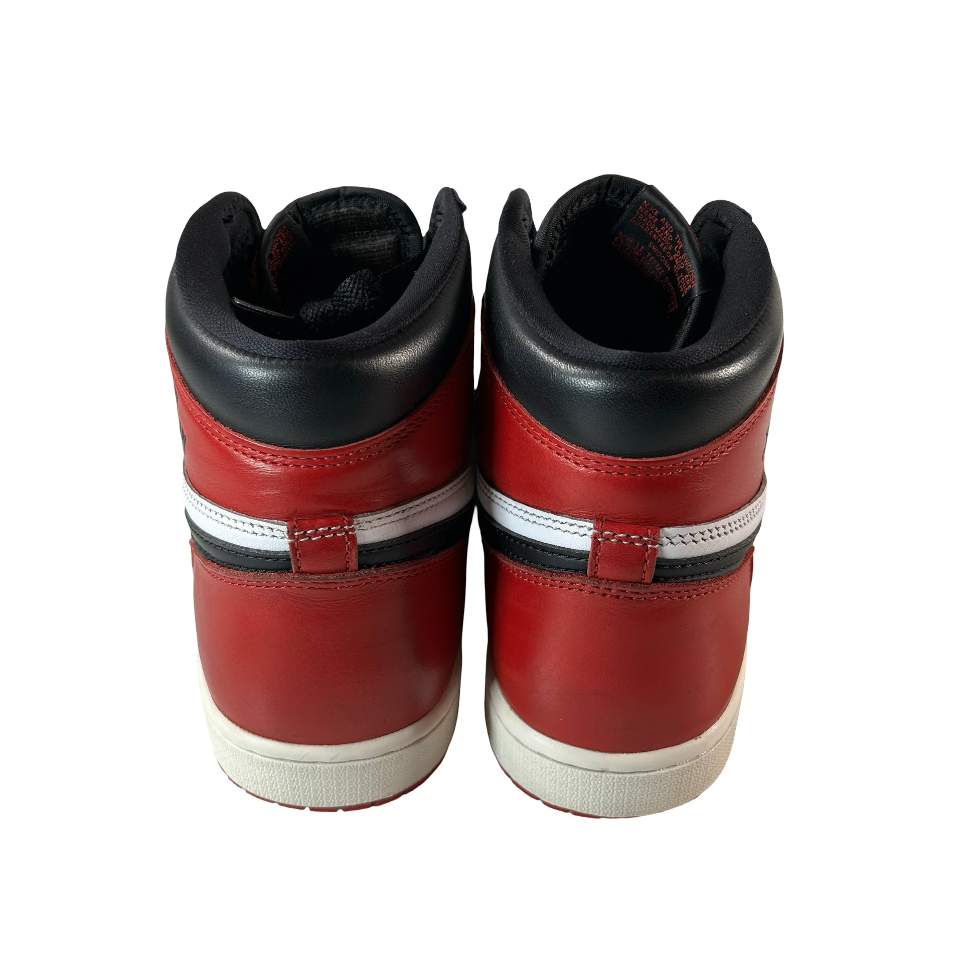 DZ5485 106 Jordan 1 Retro High OG Black Toe Reimagined [USED] - 11 M (Used6) (No Box6) - Image 3
