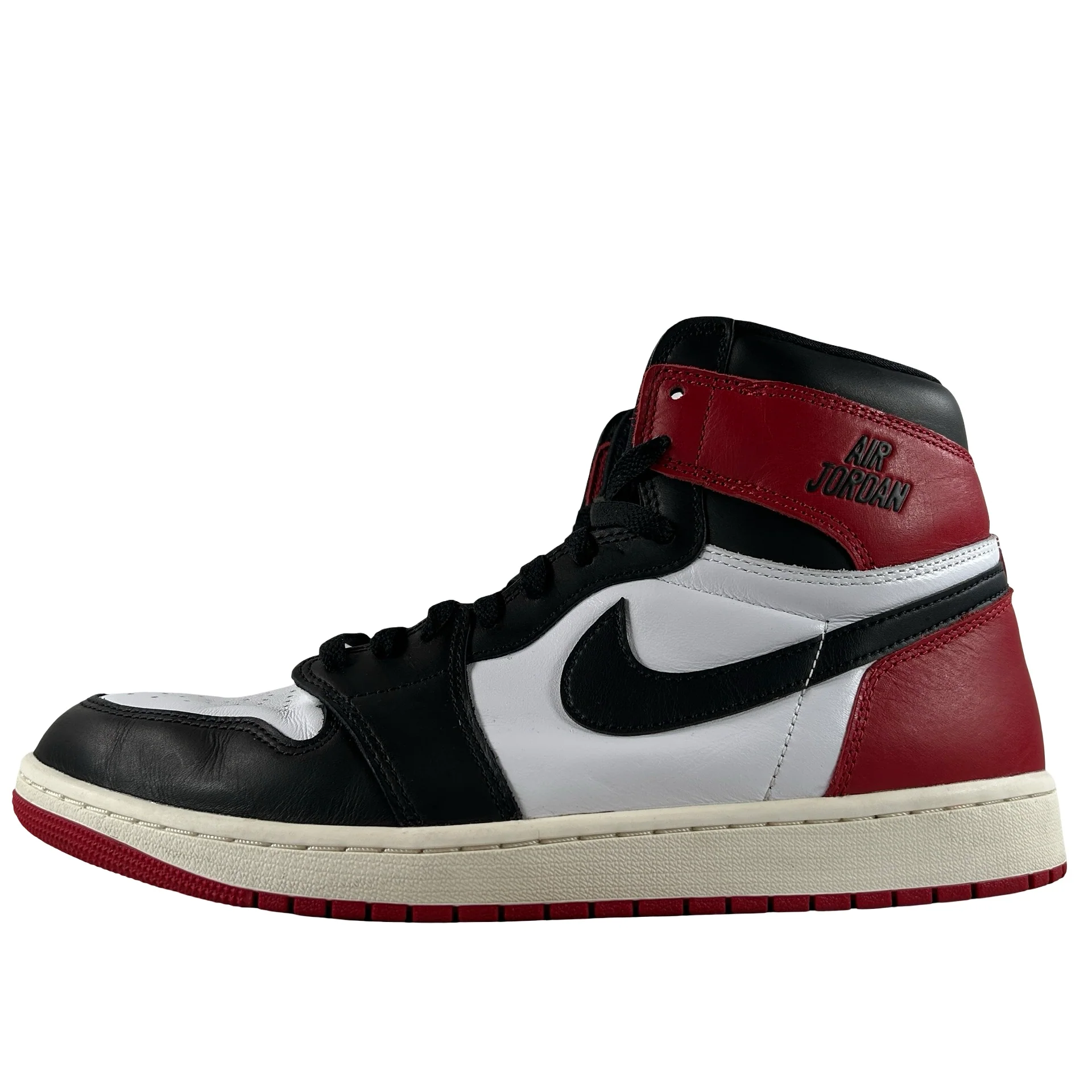 DZ5485 106 Jordan 1 Retro High OG Black Toe Reimagined [USED] - 12 M (Used) (No Box)