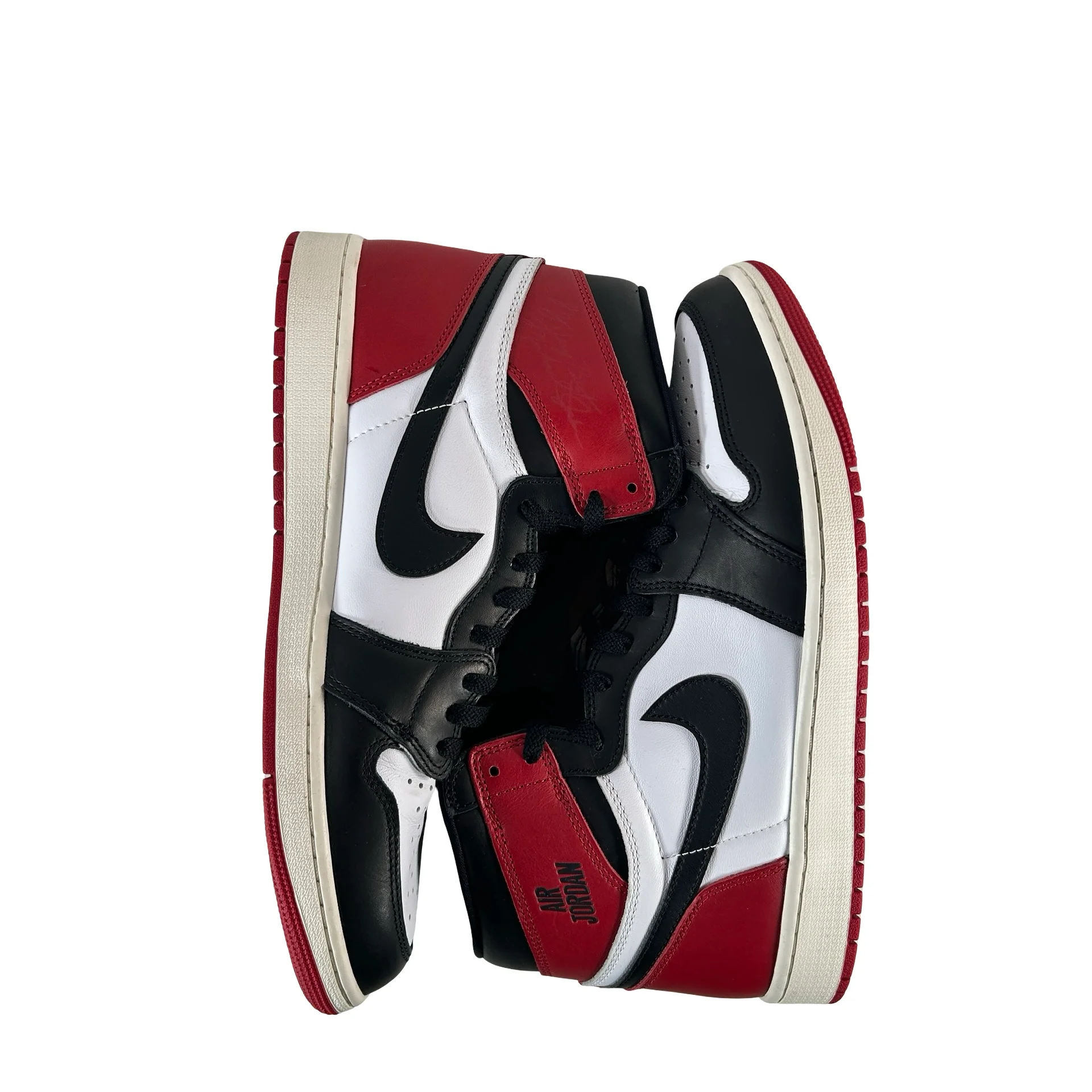 DZ5485 106 Jordan 1 Retro High OG Black Toe Reimagined [USED] - 12 M (Used8) - Image 5