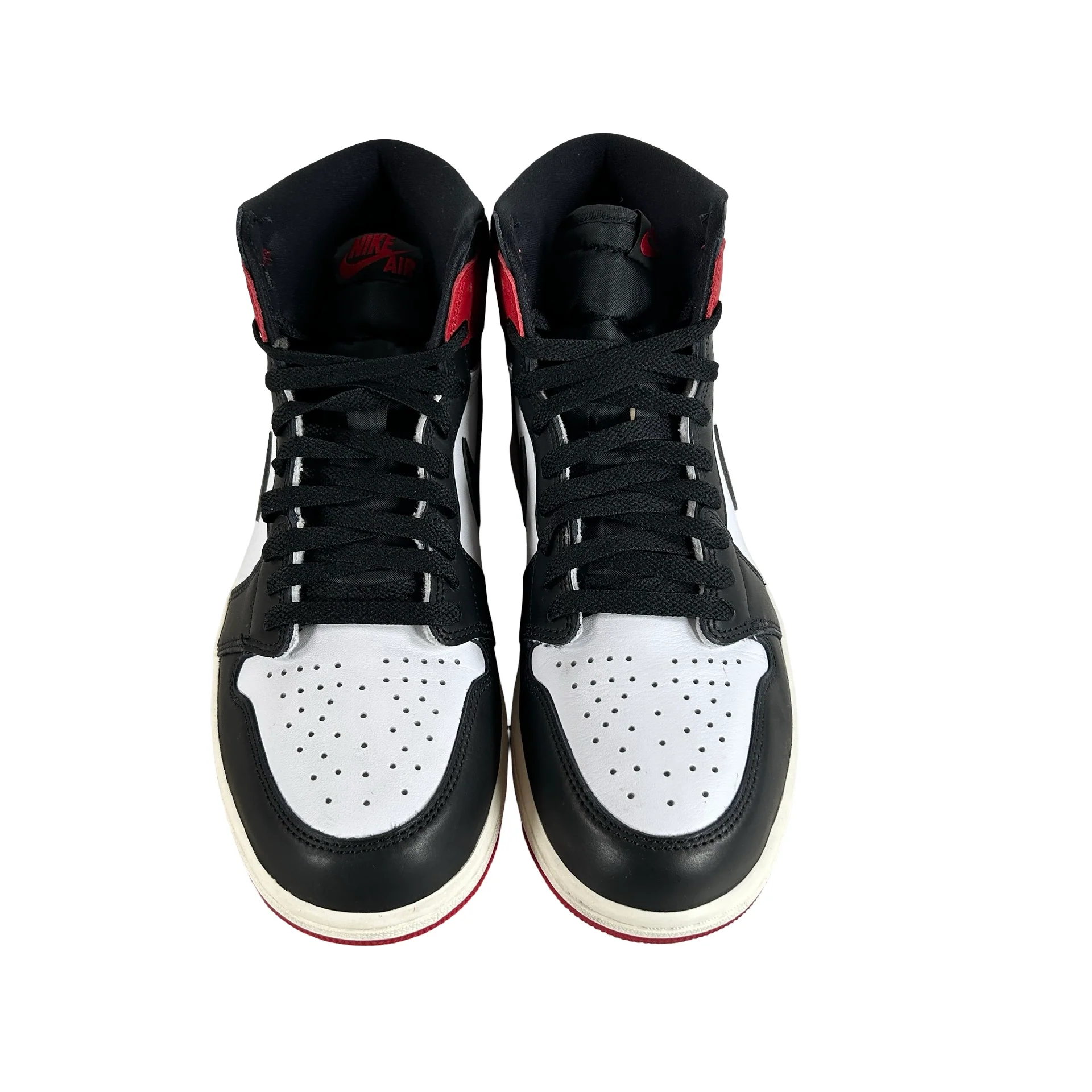 DZ5485 106 Jordan 1 Retro High OG Black Toe Reimagined [USED] - 9.5 M (Used11) - Image 2
