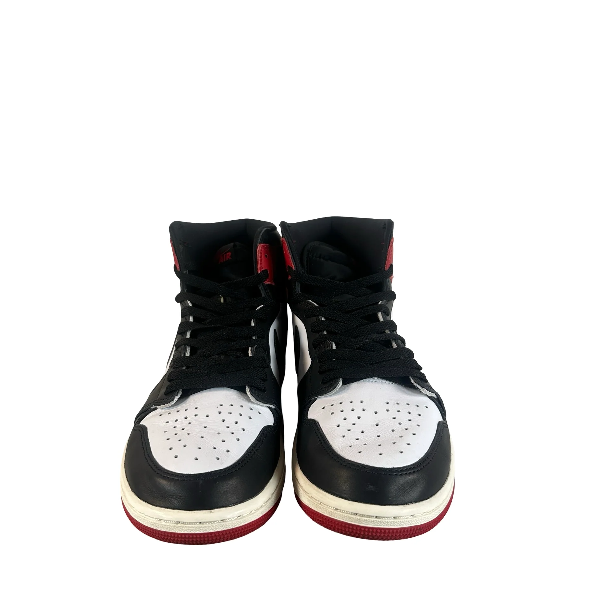 DZ5485 106 Jordan 1 Retro High OG Black Toe Reimagined [USED] - 9.5 M (Used16) - Image 2