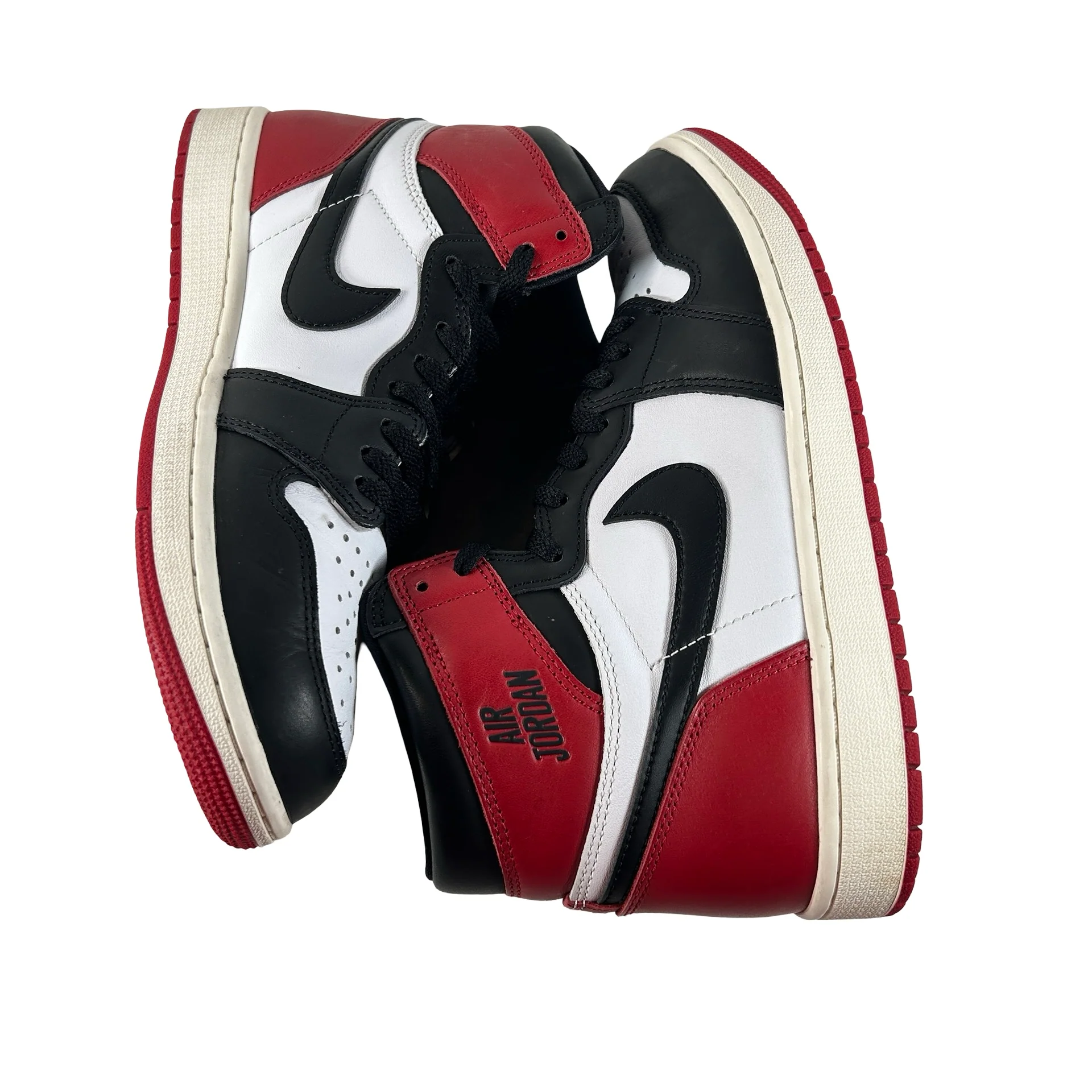 DZ5485 106 Jordan 1 Retro High OG Black Toe Reimagined [USED] - 9.5 M (Used14) - Image 5