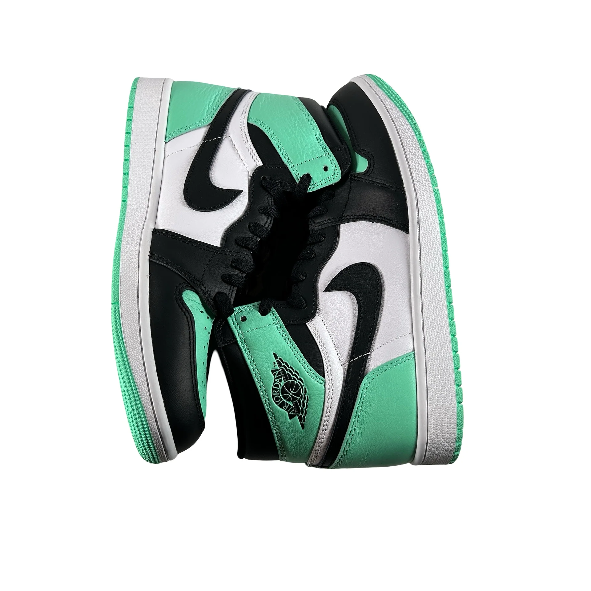 DZ5485 130 Jordan 1 Retro High OG Green Glow [USED] - 9.5 M (Used2) - Image 5