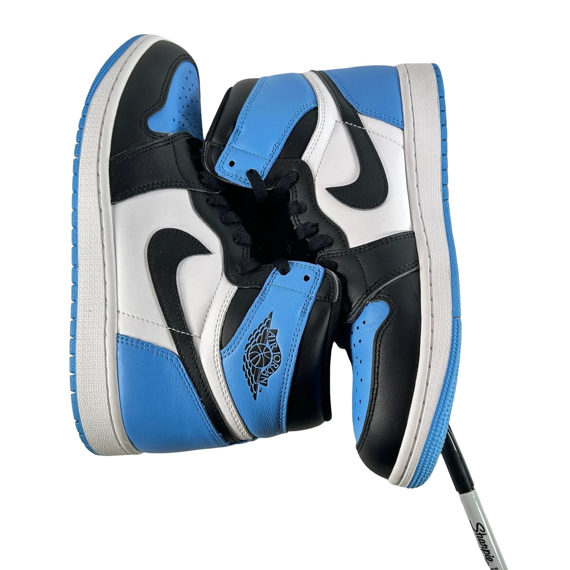DZ5485 400 Jordan 1 Retro High OG UNC Toe [USED] - 9.5 M (Used6) - Image 4