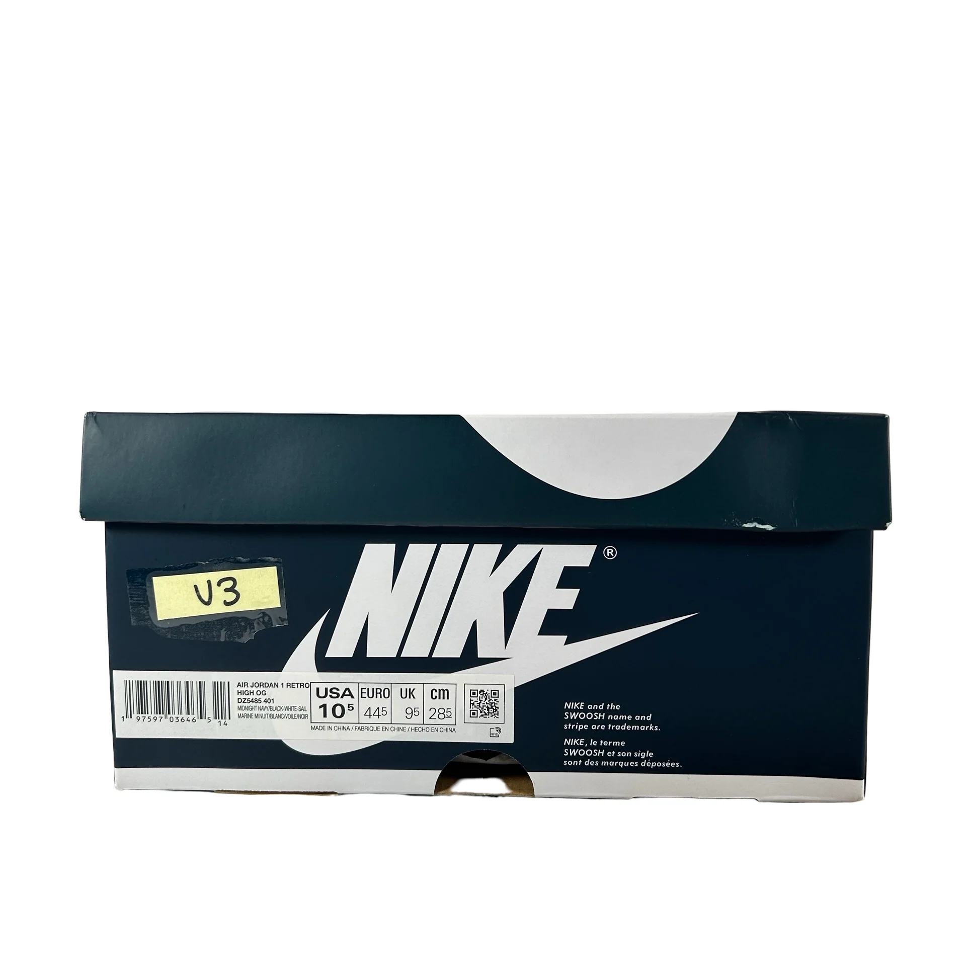 DZ5485 401 Jordan 1 Retro High OG Midnight Navy [USED] - 10.5 M (Used3) - Image 7