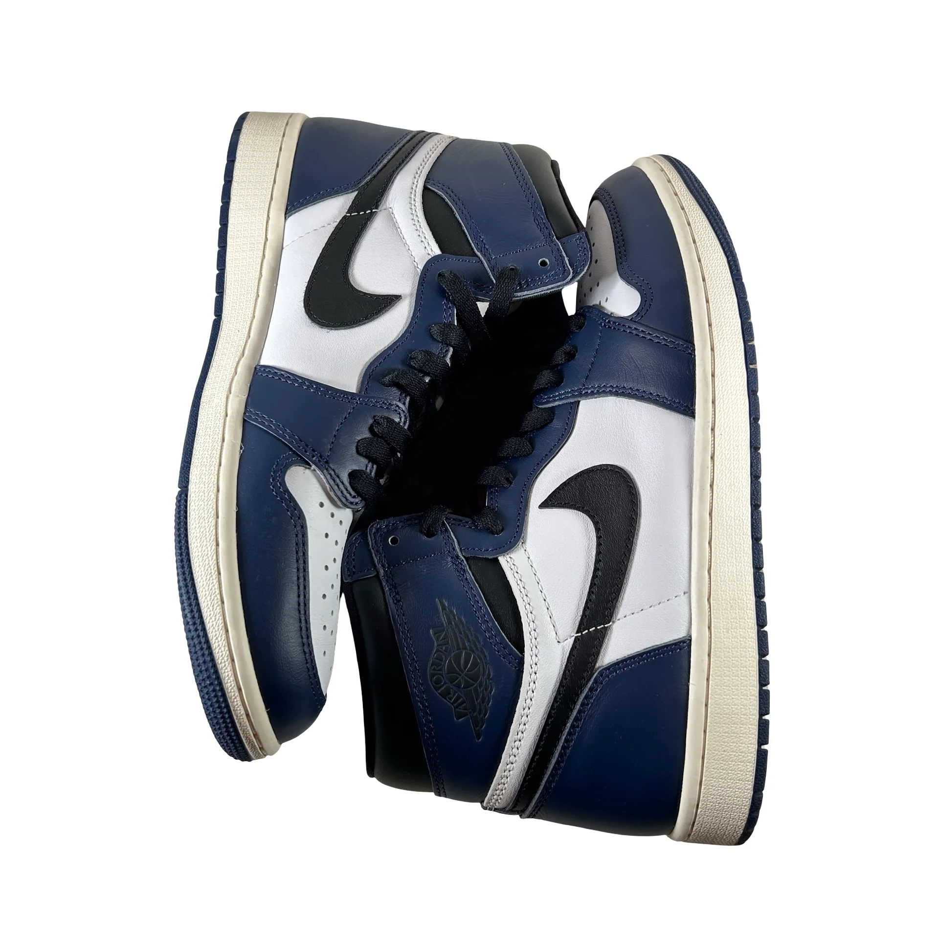 DZ5485 401 Jordan 1 Retro High OG Midnight Navy [USED] - 9.5 M (Used) (No Box) - Image 5