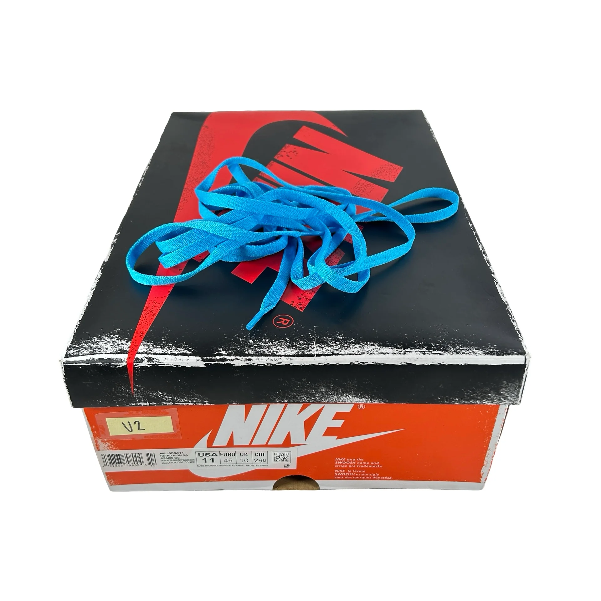 DZ5485 402 Jordan 1 Retro High OG UNC Reimagined [USED] - 11 M (Used2) - Image 7