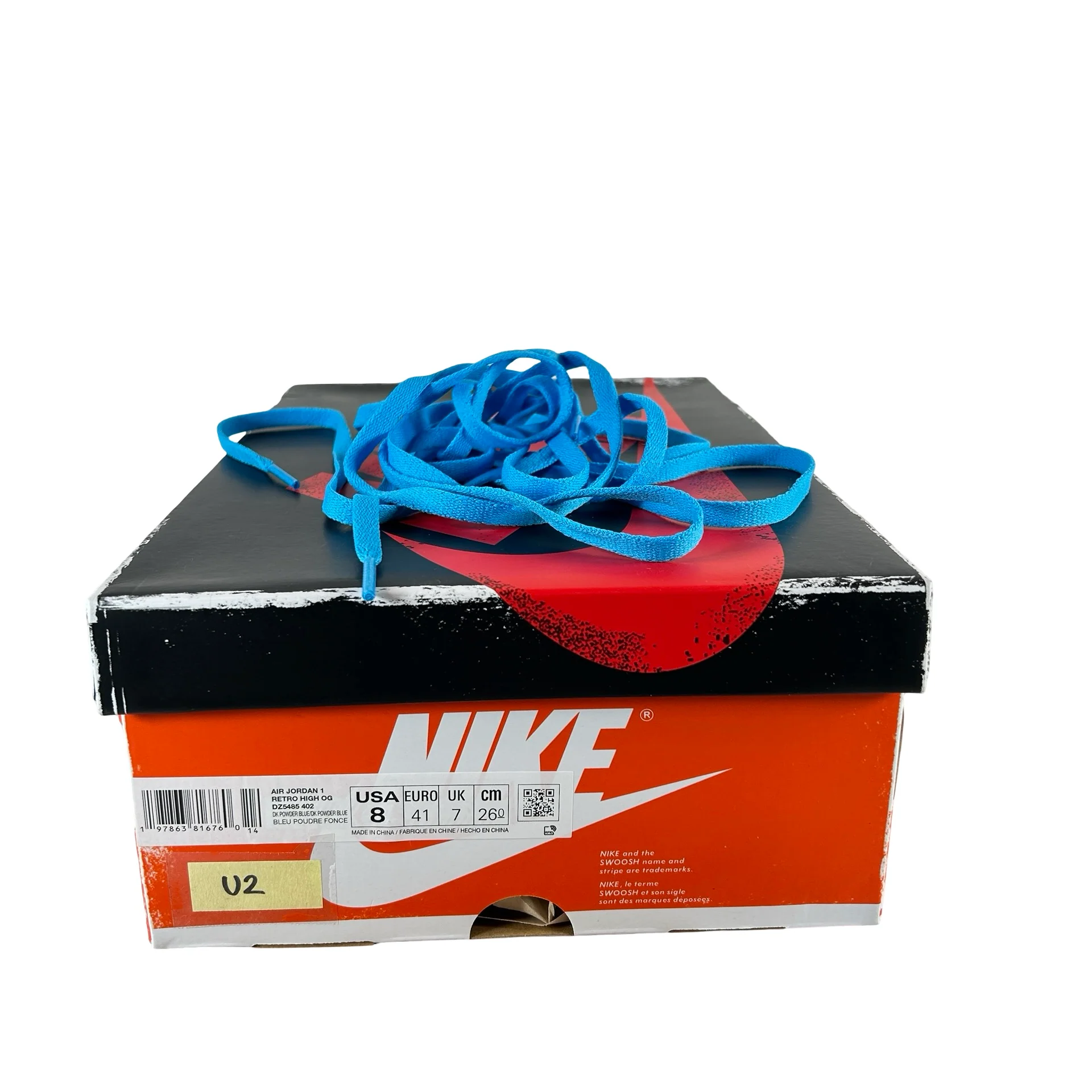 DZ5485 402 Jordan 1 Retro High OG UNC Reimagined [USED] - 8 M (Used2) - Image 7