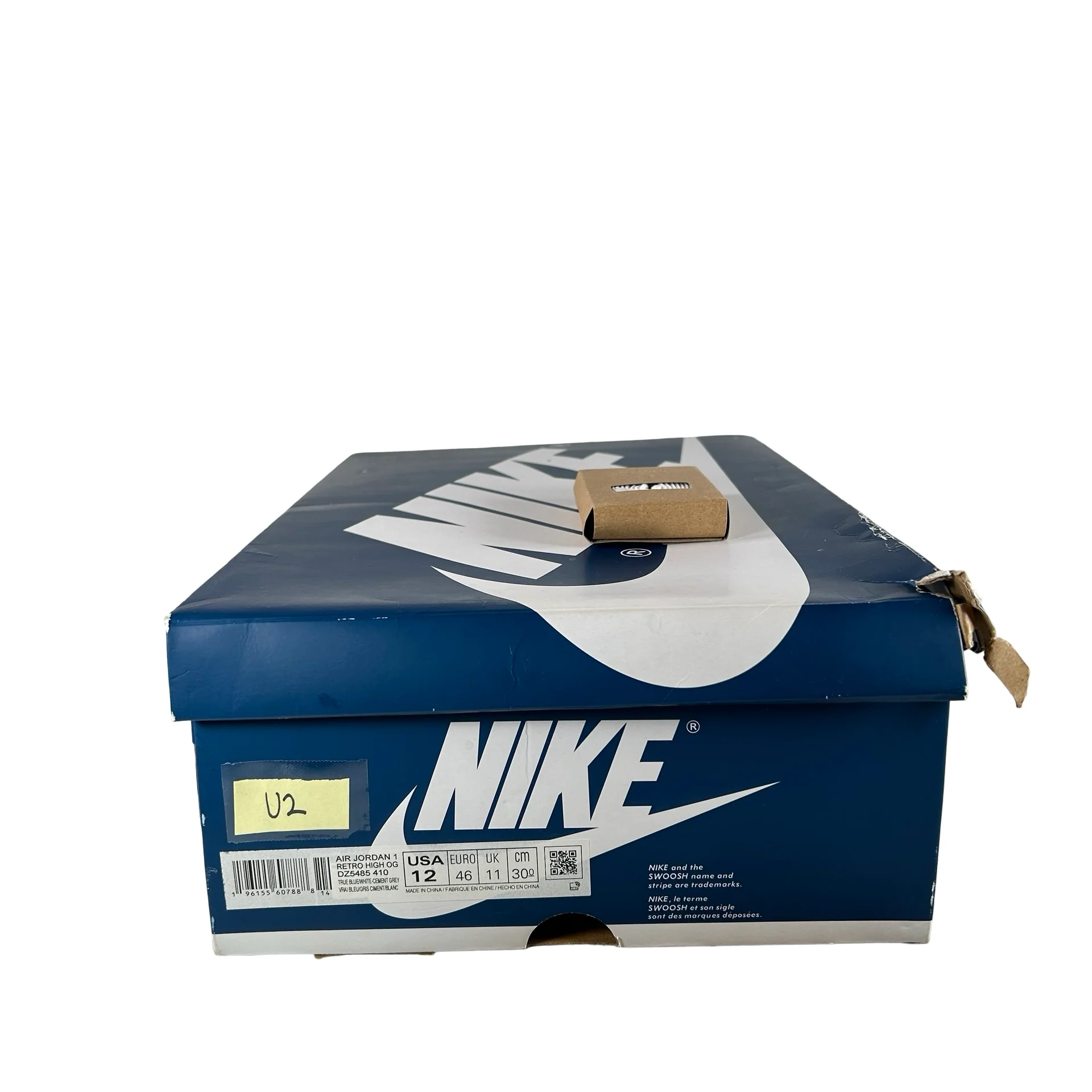 DZ5485 410 Jordan 1 Retro High OG True Blue [USED] - 12 M (Used2) - Image 7