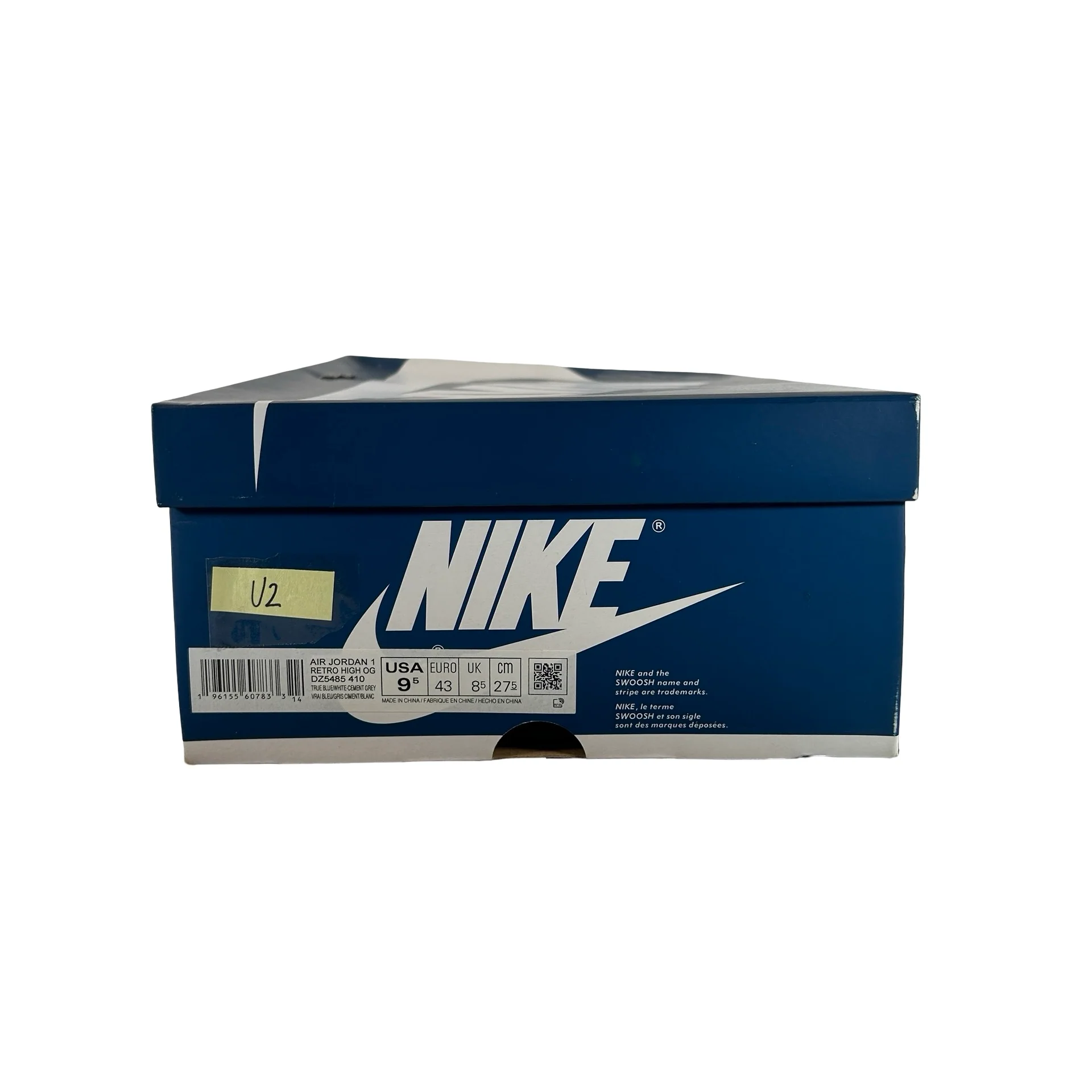 DZ5485 410 Jordan 1 Retro High OG True Blue [USED] - 9.5 M (Used2) - Image 7