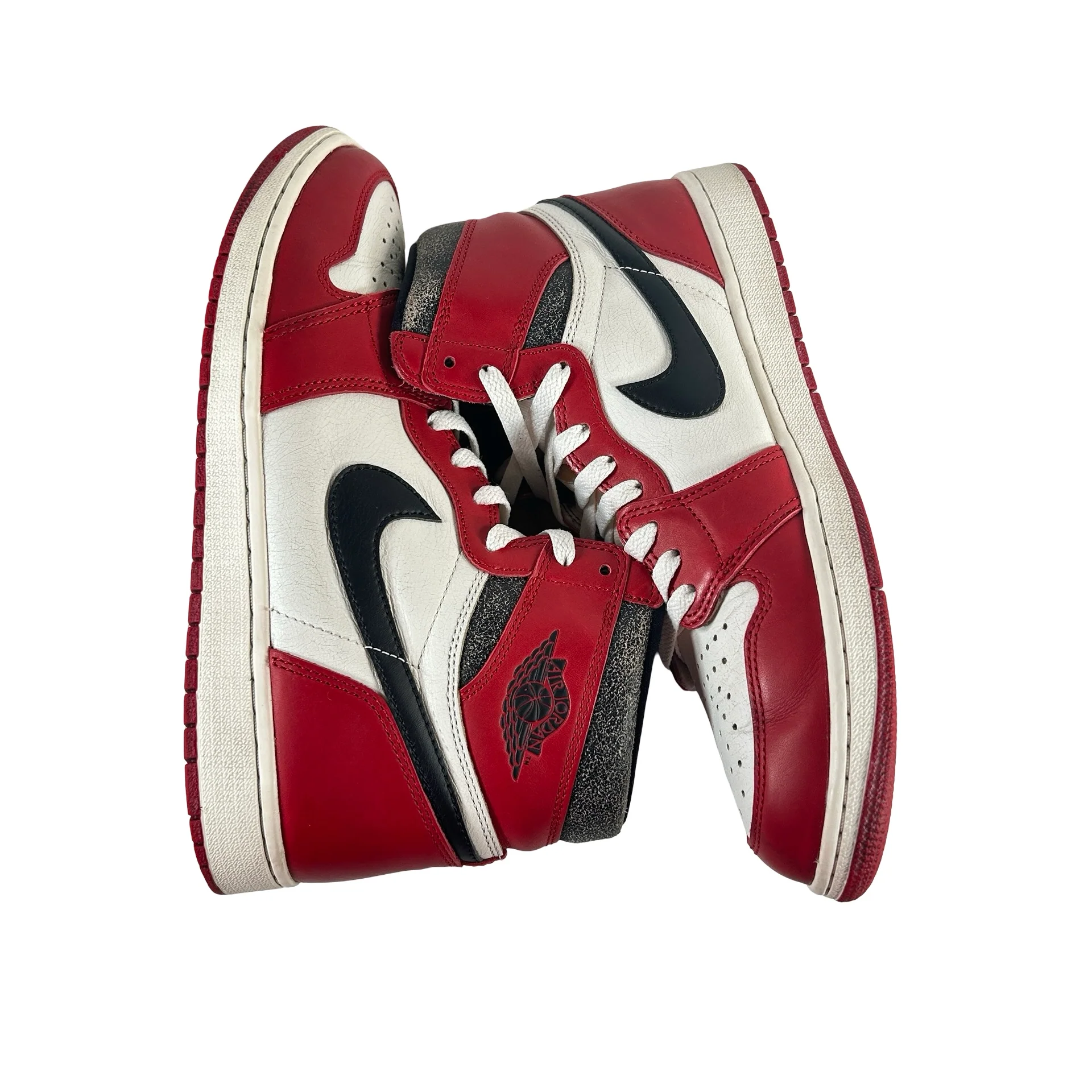 DZ5485 612 Jordan 1 Retro High OG Chicago Lost and Found [USED] - 11.5 M (Used9) - Image 4