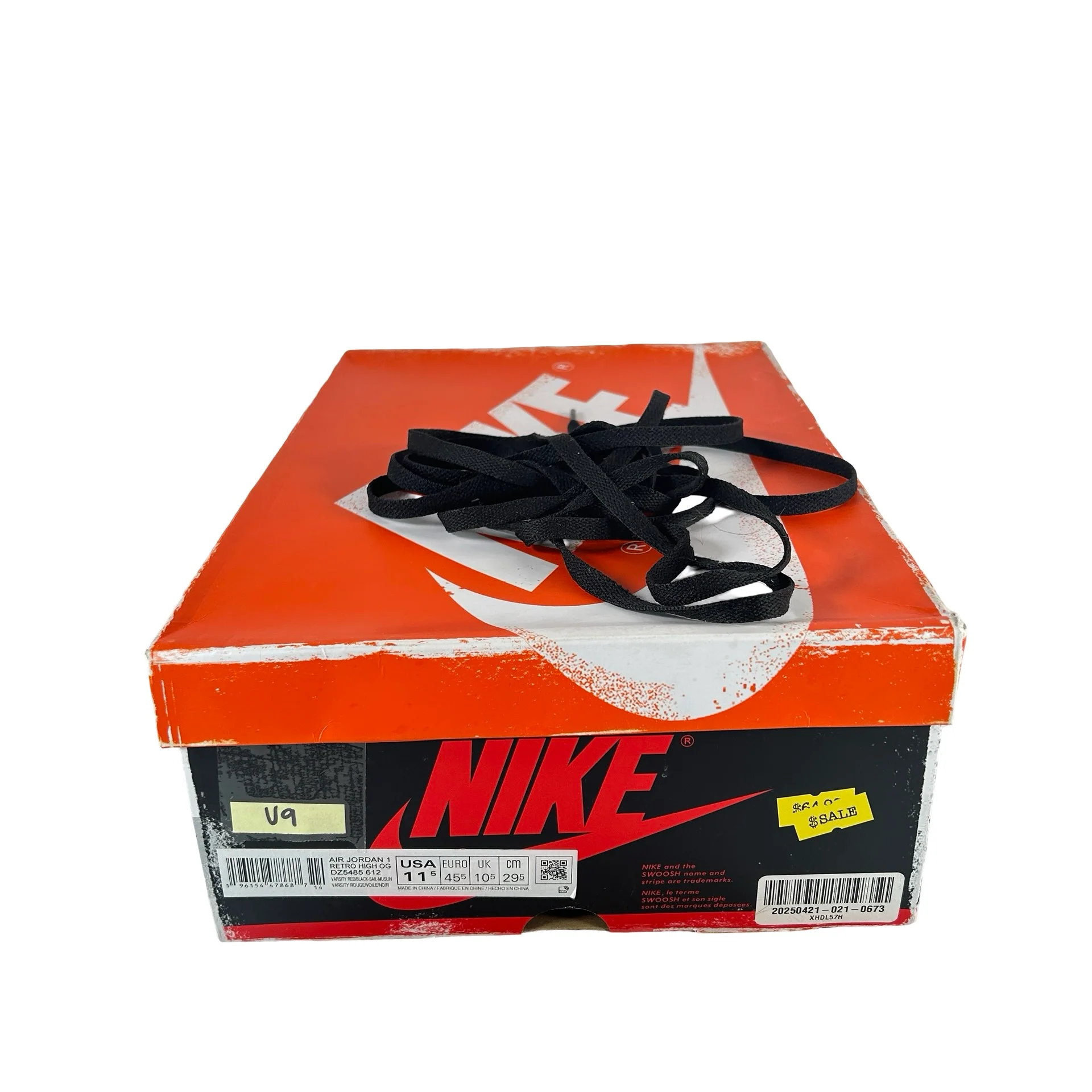 DZ5485 612 Jordan 1 Retro High OG Chicago Lost and Found [USED] - 11.5 M (Used9) - Image 7