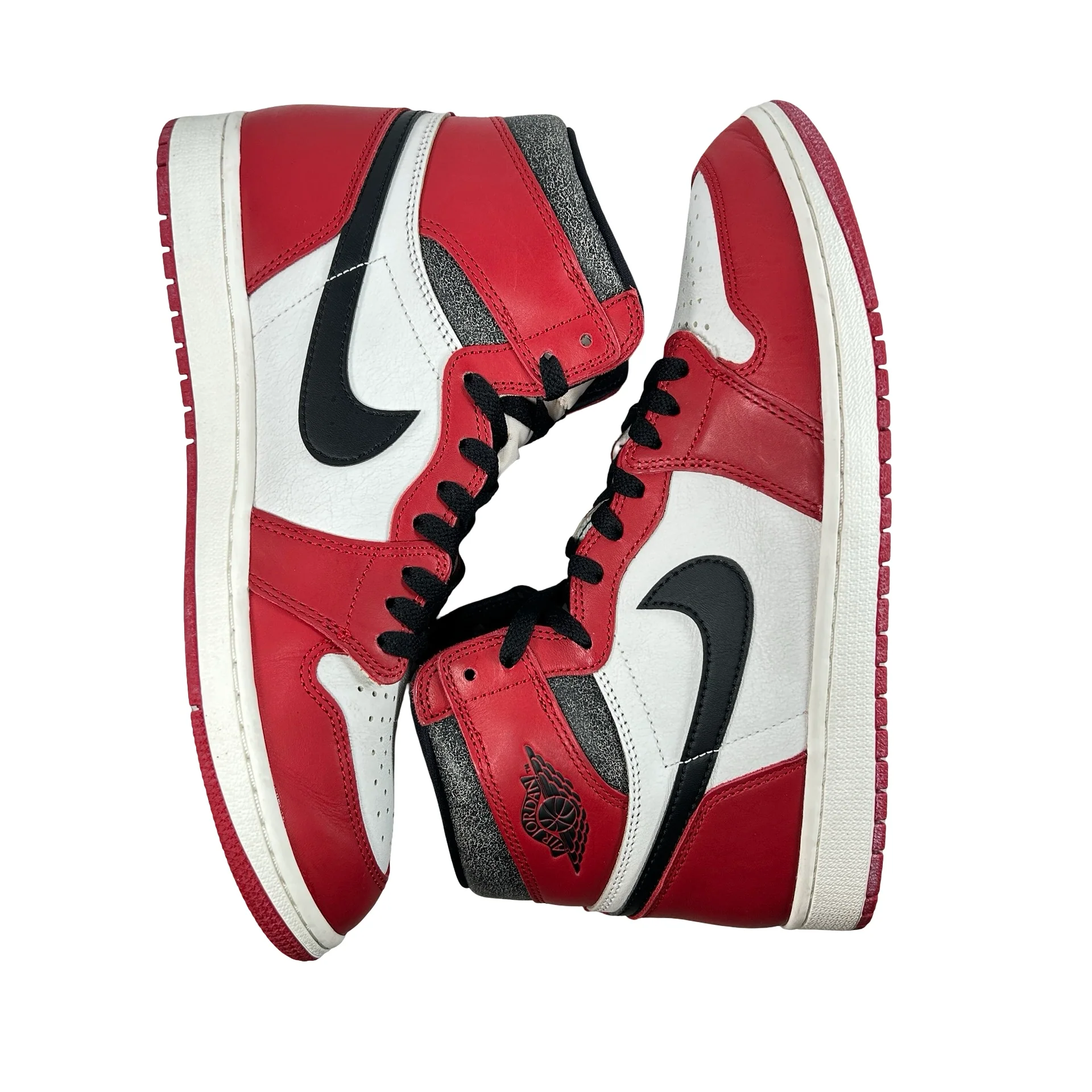 DZ5485 612 Jordan 1 Retro High OG Chicago Lost and Found [USED] - 11.5 M (VNDS) - Image 5