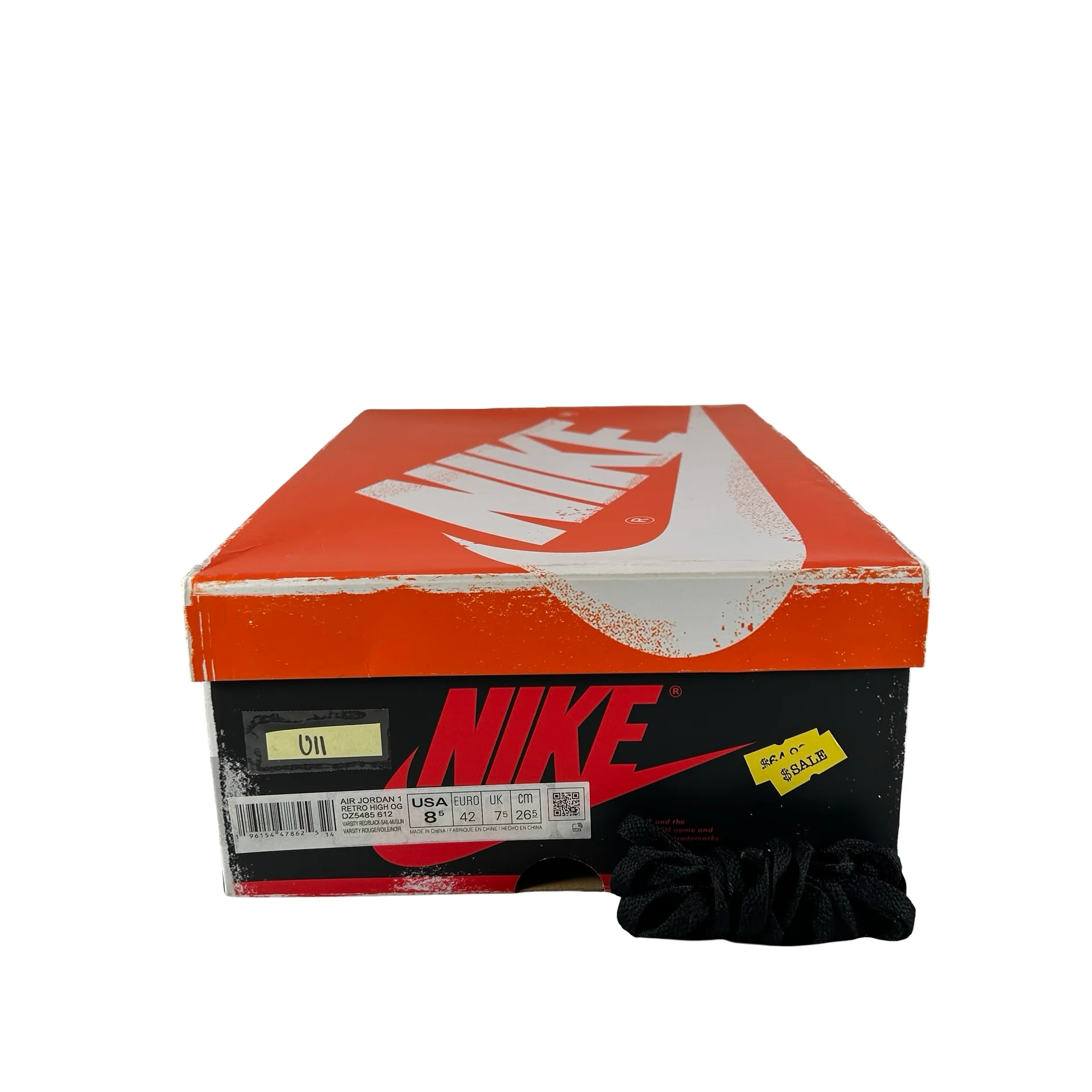 DZ5485 612 Jordan 1 Retro High OG Chicago Lost and Found [USED] - 8.5 M (Used11) - Image 7