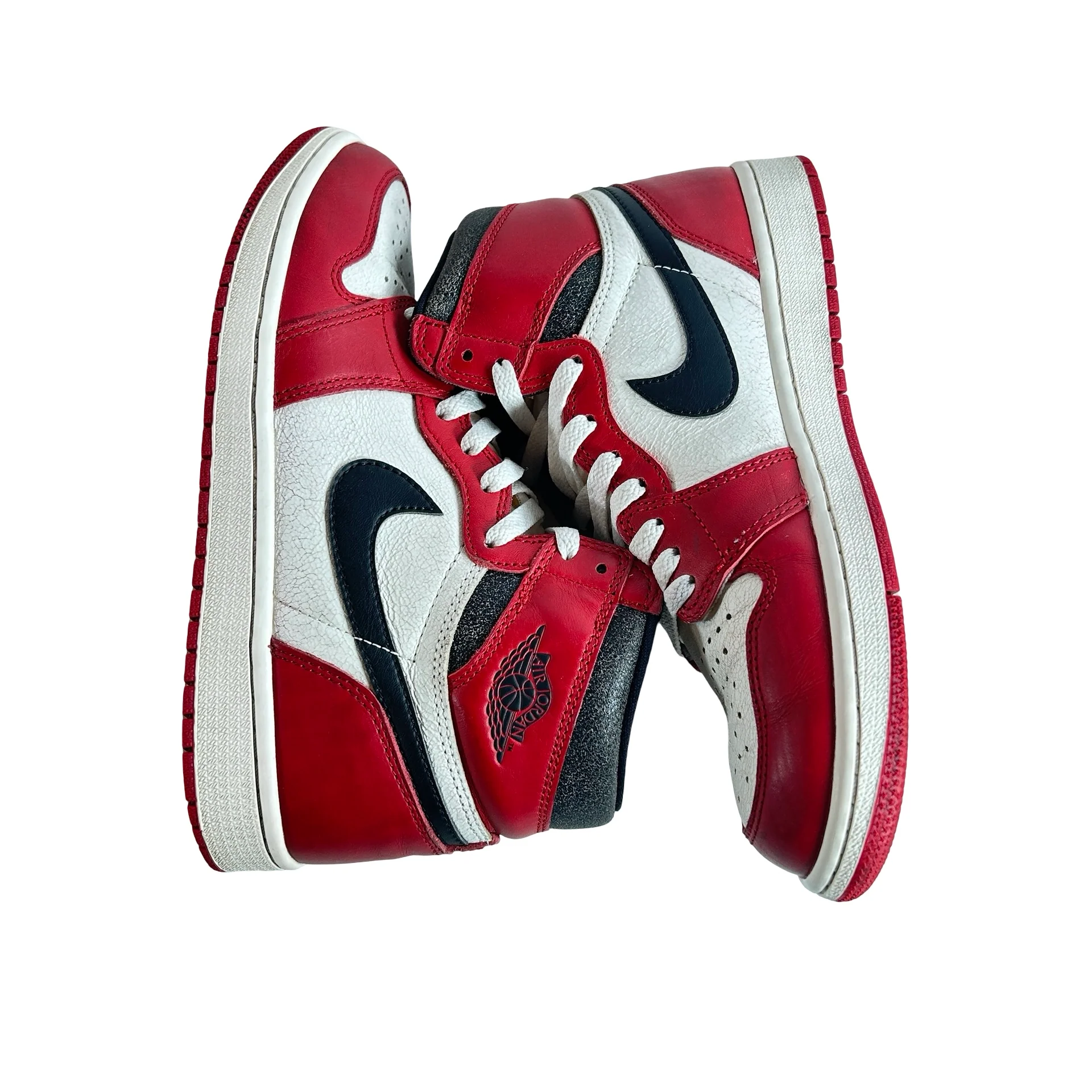 DZ5485 612 Jordan 1 Retro High OG Chicago Lost and Found [USED] - 8.5 M (Used17) - Image 4
