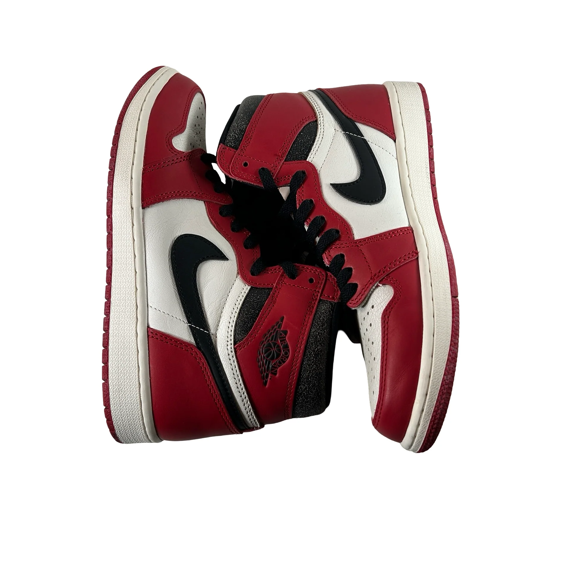 DZ5485 612 Jordan 1 Retro High OG Chicago Lost and Found [USED] - 8.5 M (Used2) (No Box2) - Image 4
