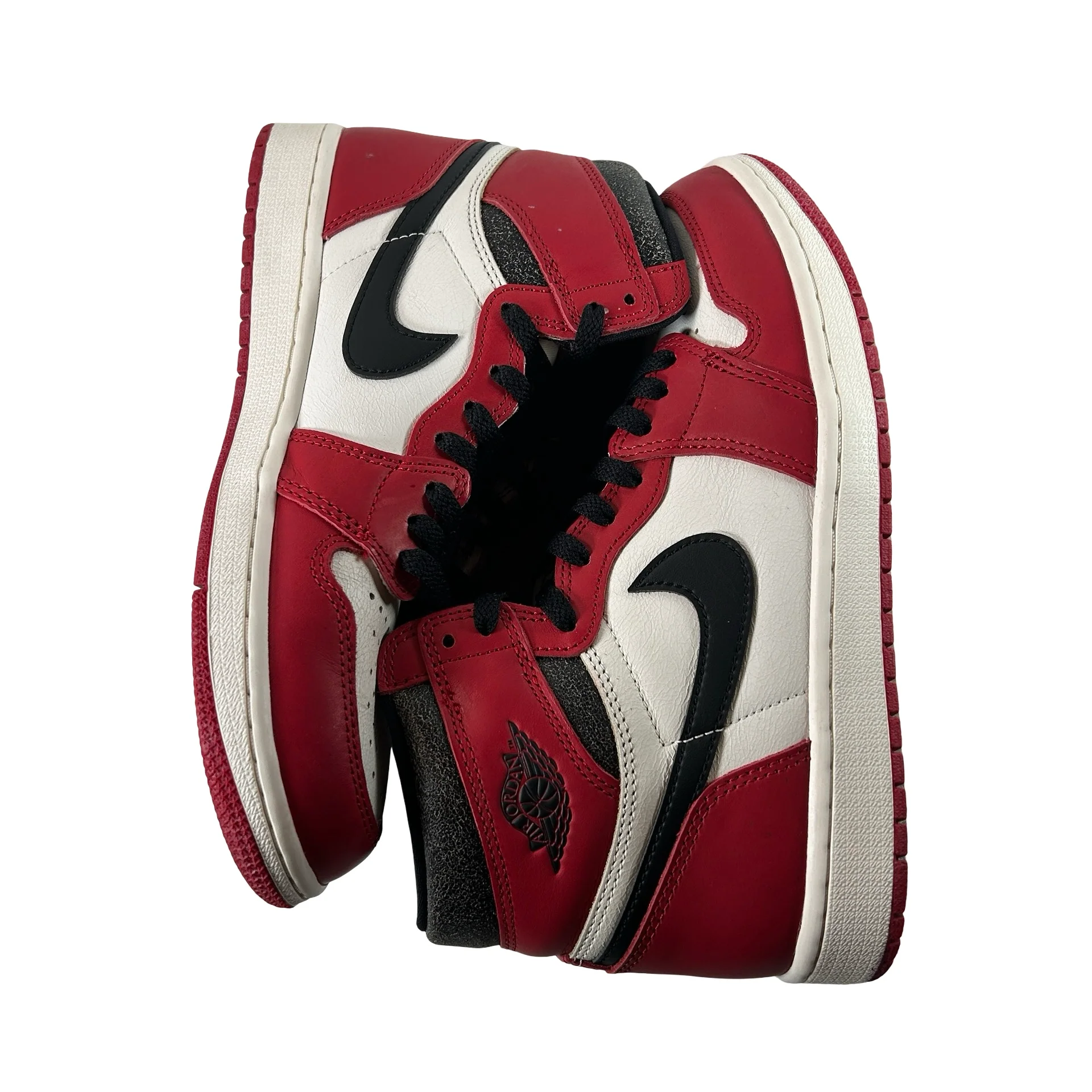 DZ5485 612 Jordan 1 Retro High OG Chicago Lost and Found [USED] - 8.5 M (Used2) (No Box2) - Image 5