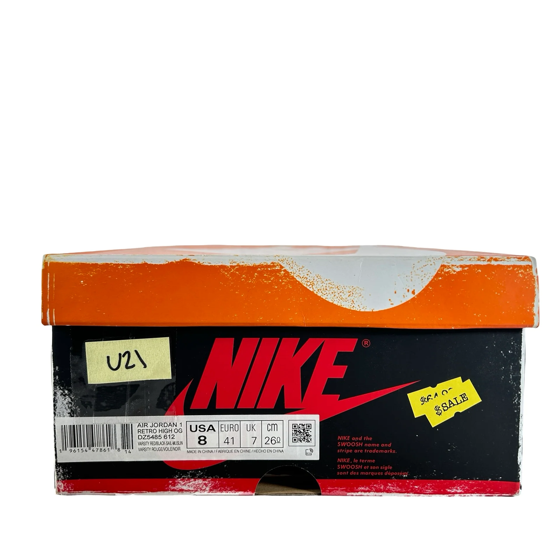 DZ5485 612 Jordan 1 Retro High OG Chicago Lost And Found [USED] - 8 M (Used21) - Image 7