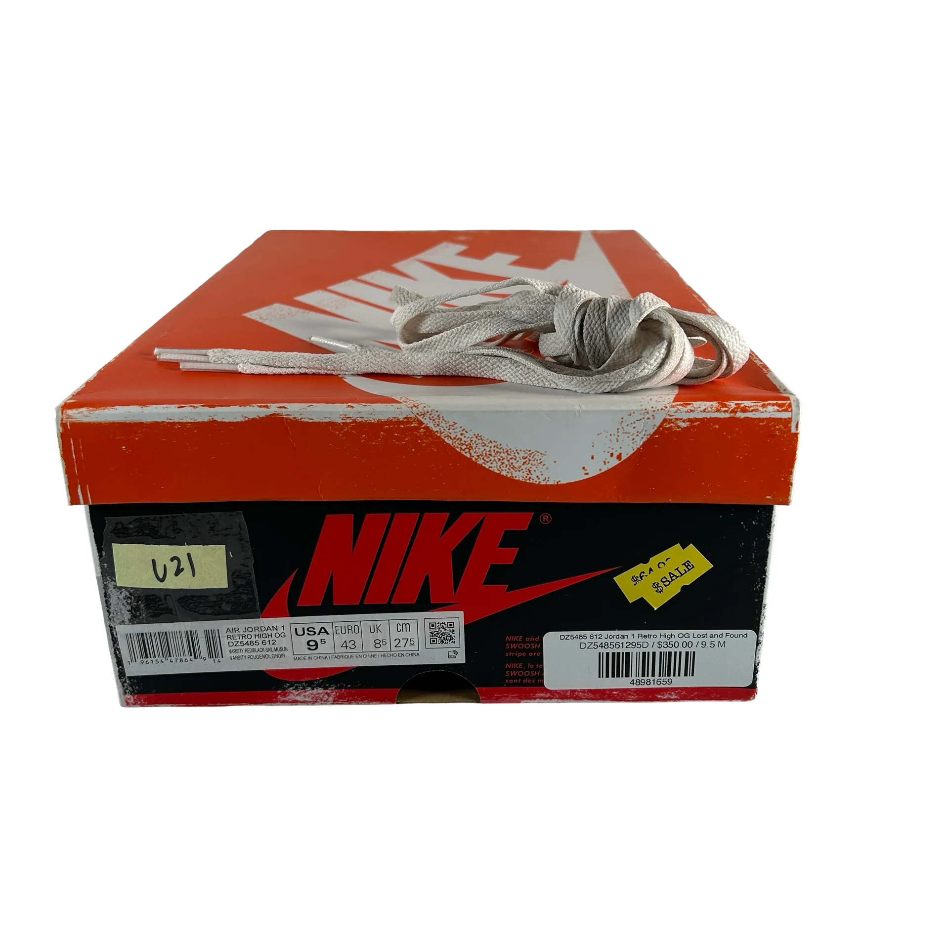DZ5485 612 Jordan 1 Retro High OG Chicago Lost And Found [USED] - 9.5 M (Used21) - Image 7