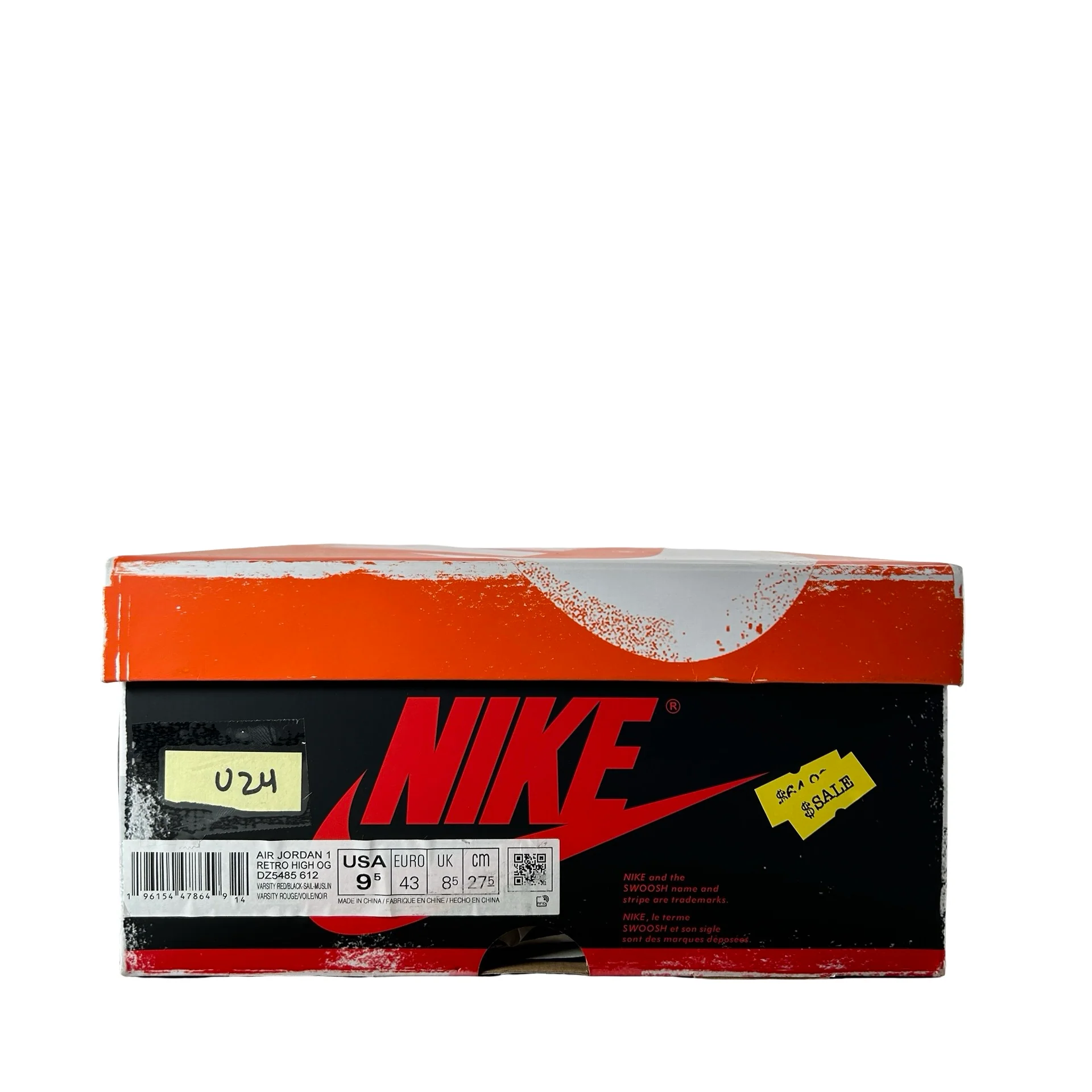 DZ5485 612 Jordan 1 Retro High OG Chicago Lost And Found [USED] - 9.5 M (Used24) - Image 7