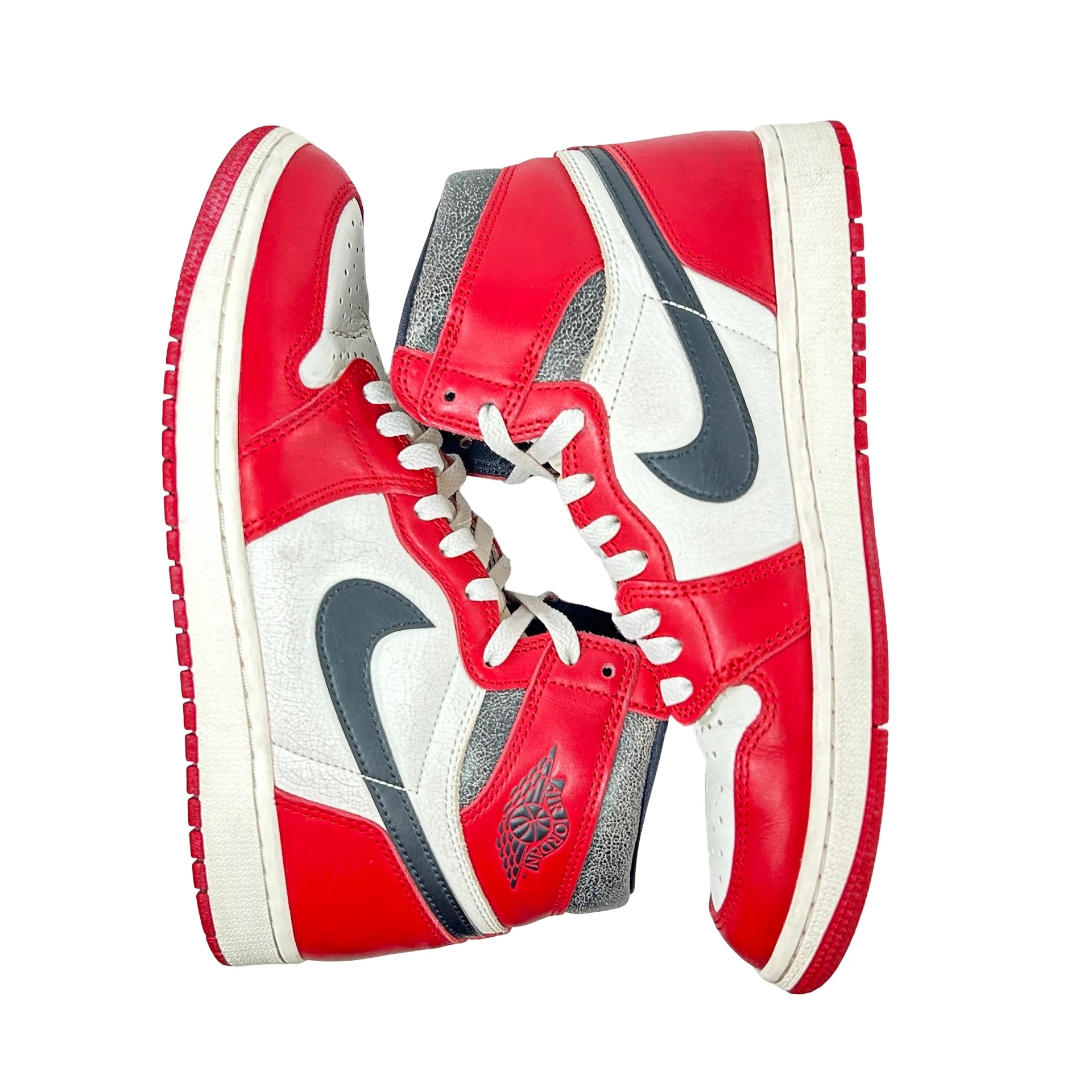 DZ5485 612 Jordan 1 Retro High OG Chicago Lost and Found [USED] - 9 M (Used13) - Image 4