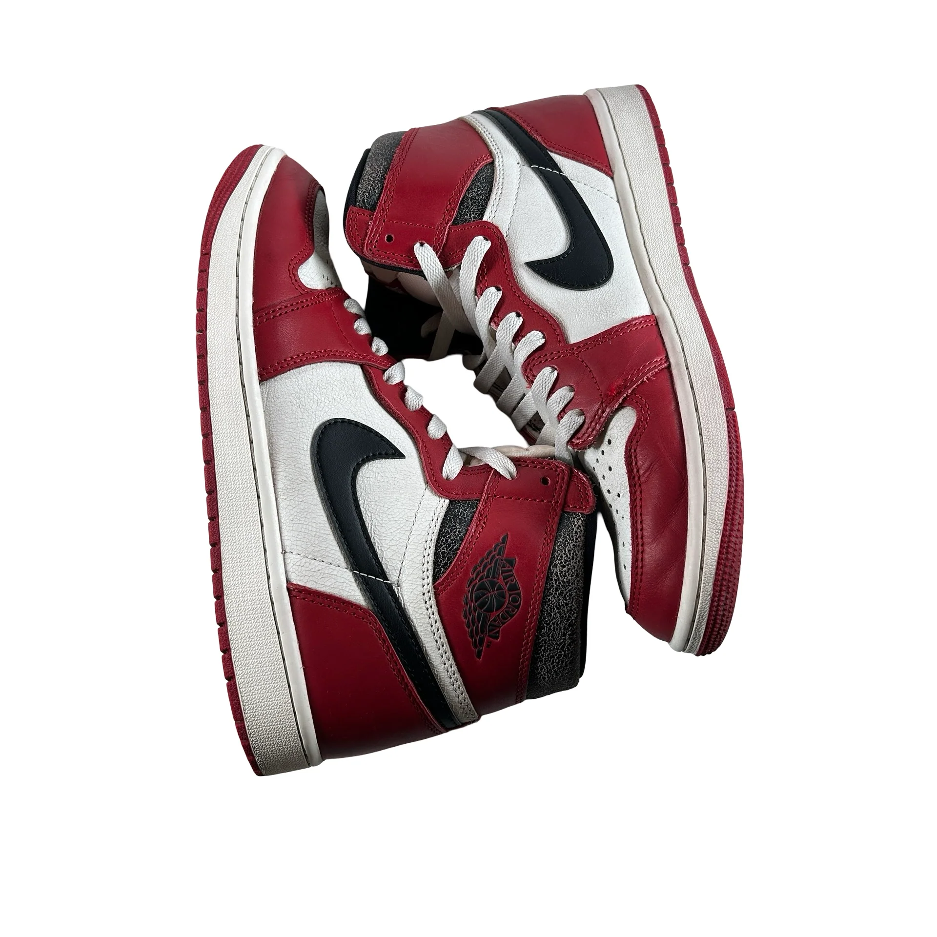 DZ5485 612 Jordan 1 Retro High OG Chicago Lost and Found [USED] - 9 M (Used16) - Image 4