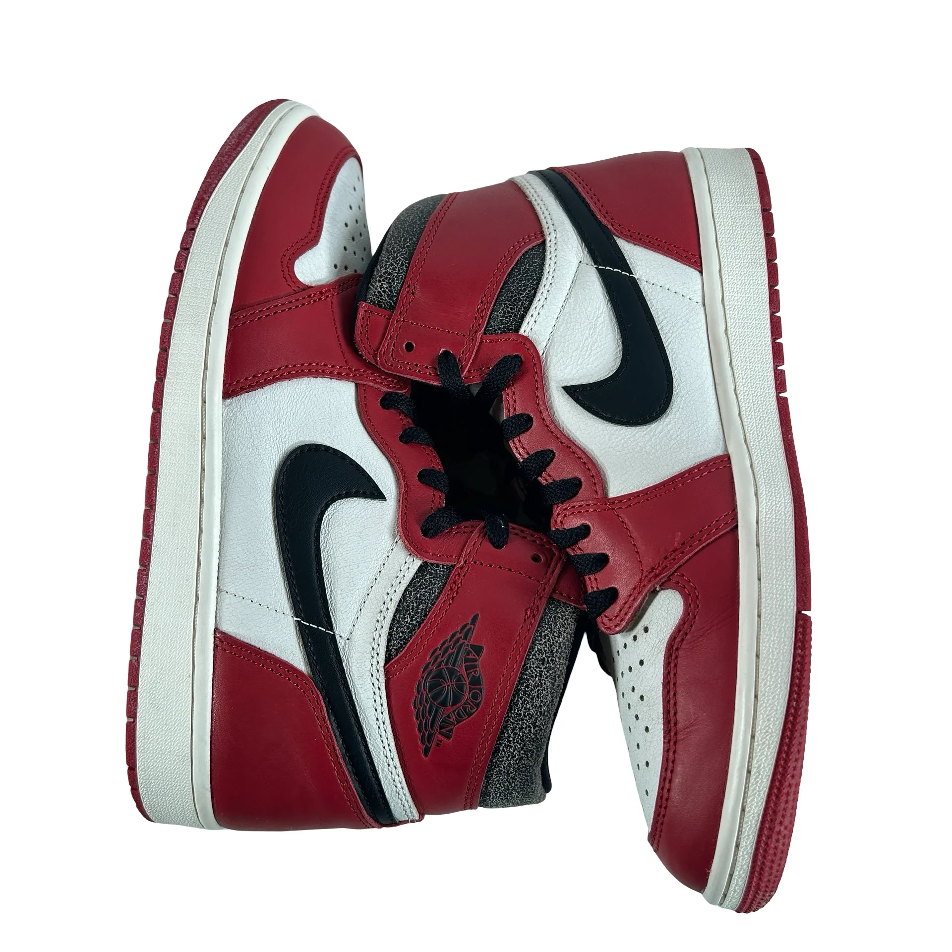 DZ5485 612 Jordan 1 Retro High OG Chicago Lost and Found [USED] - 9 M (Used17) - Image 4