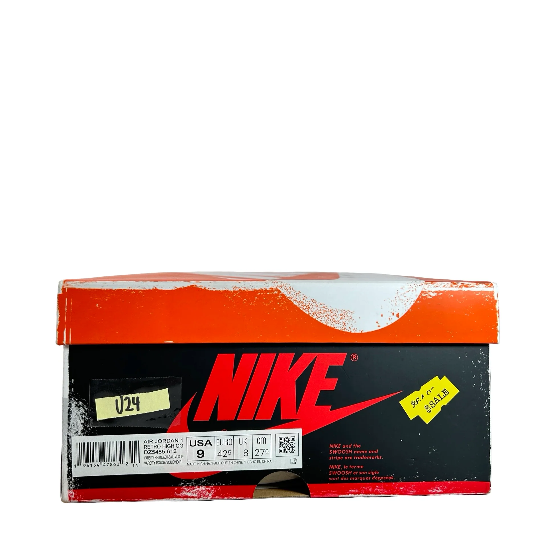 DZ5485 612 Jordan 1 Retro High OG Chicago Lost and Found [USED] - 9 M (Used24) - Image 7