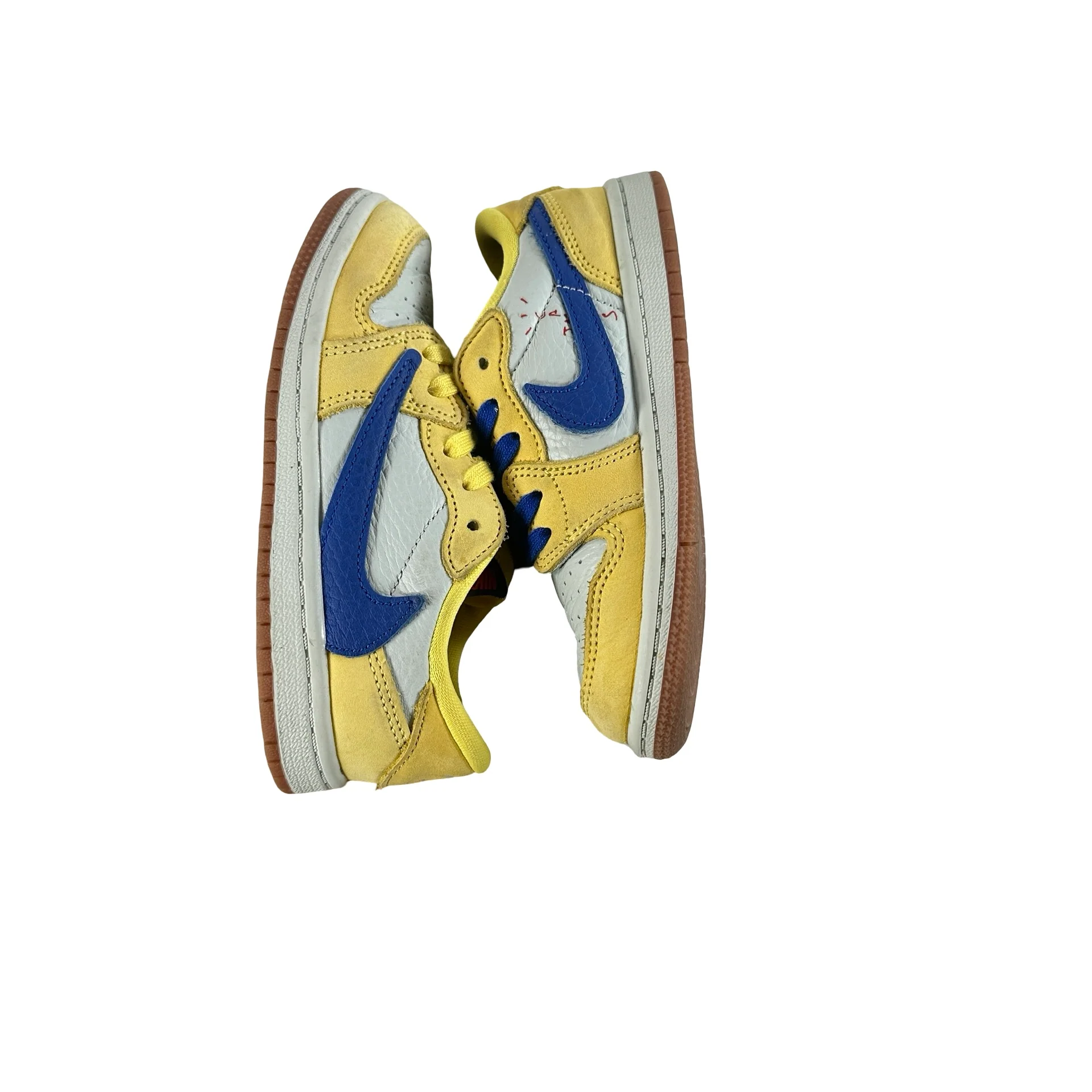 DZ5908 700 Jordan 1 Retro Low OG SP Travis Scott Canary (TD) [USED] - 10 C (Used) - Image 4