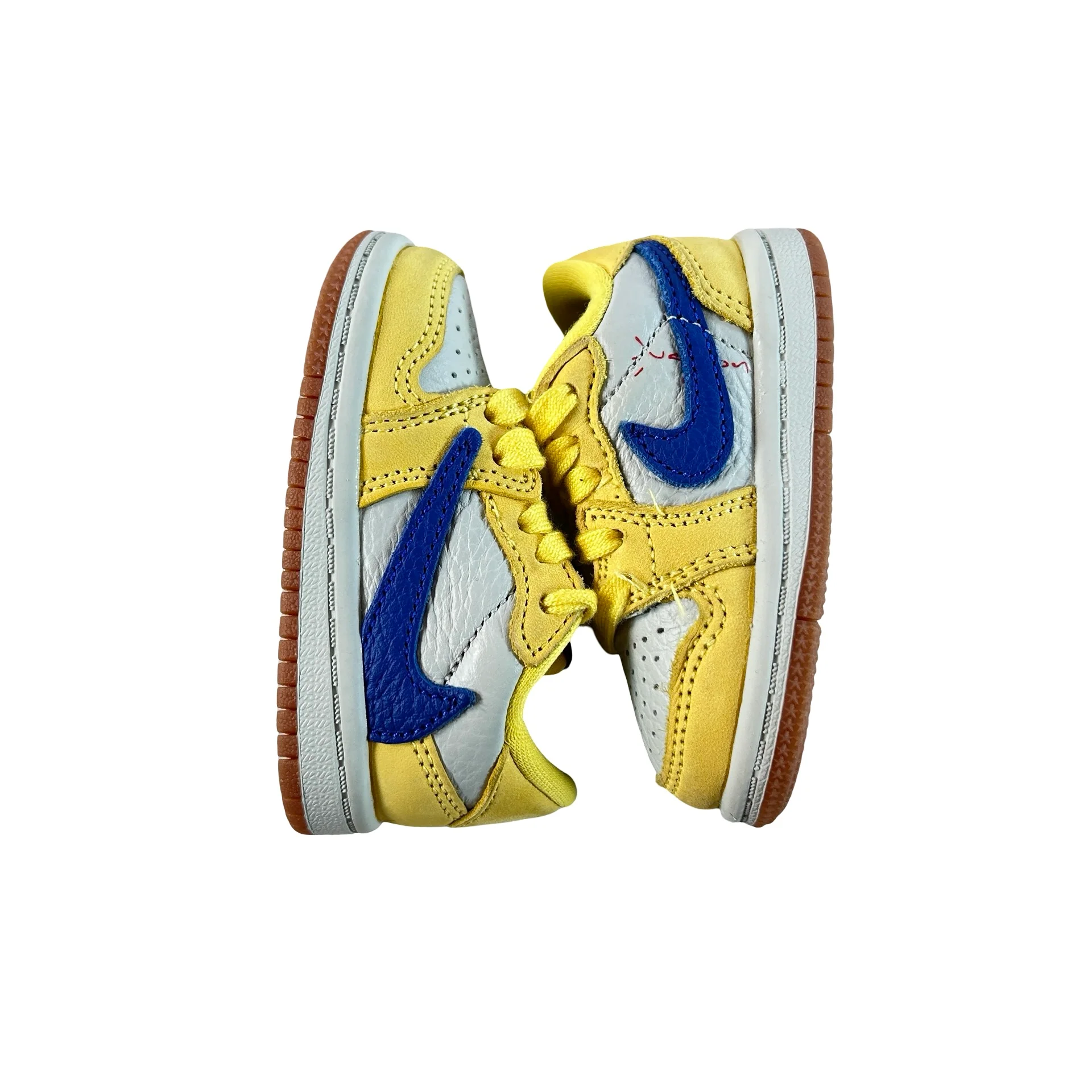 DZ5908 700 Jordan 1 Retro Low OG SP Travis Scott Canary (TD) [USED] - 3 C (VNDS) - Image 5